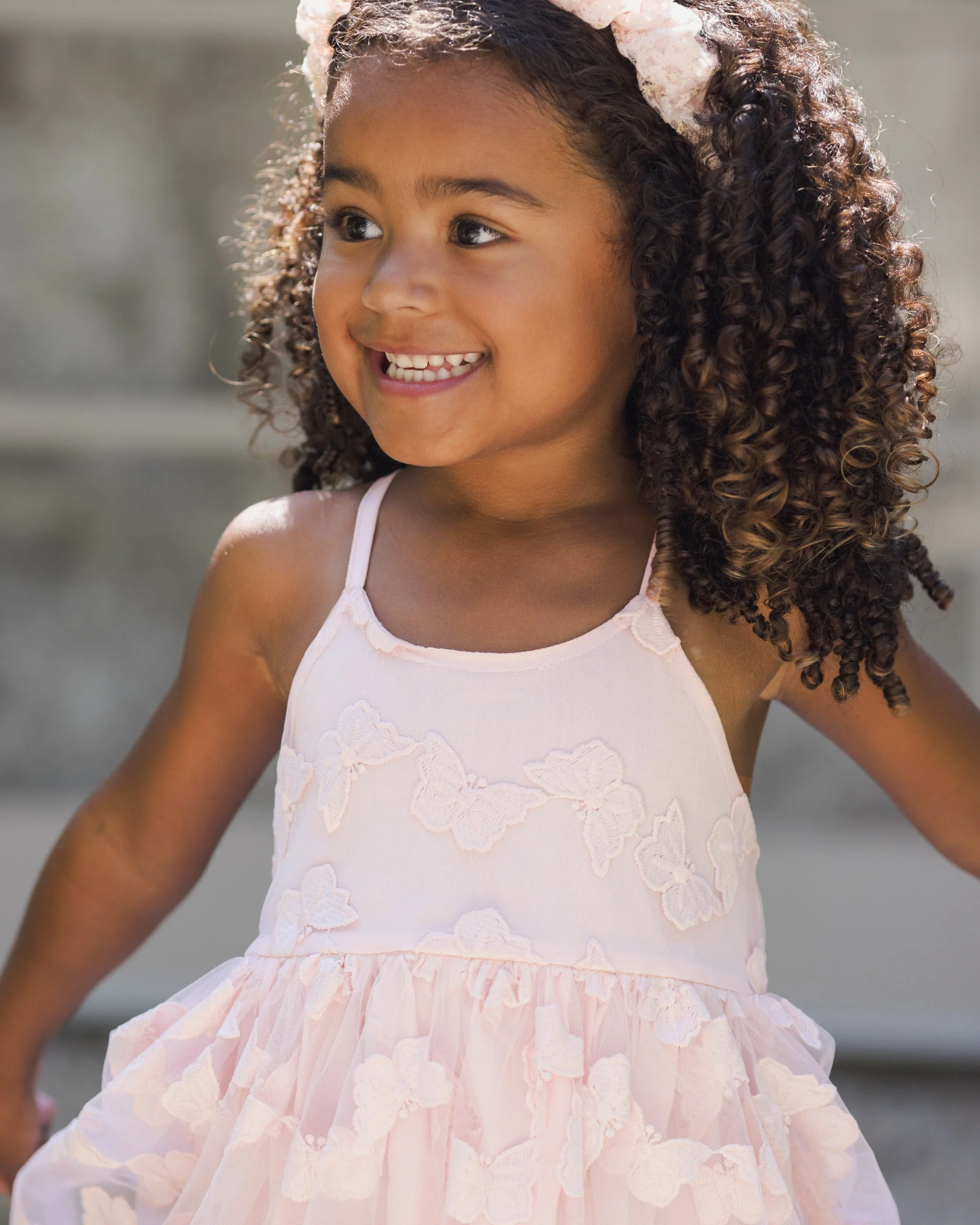 Pippa Dress Butterfly Cotton Candy - Image 5