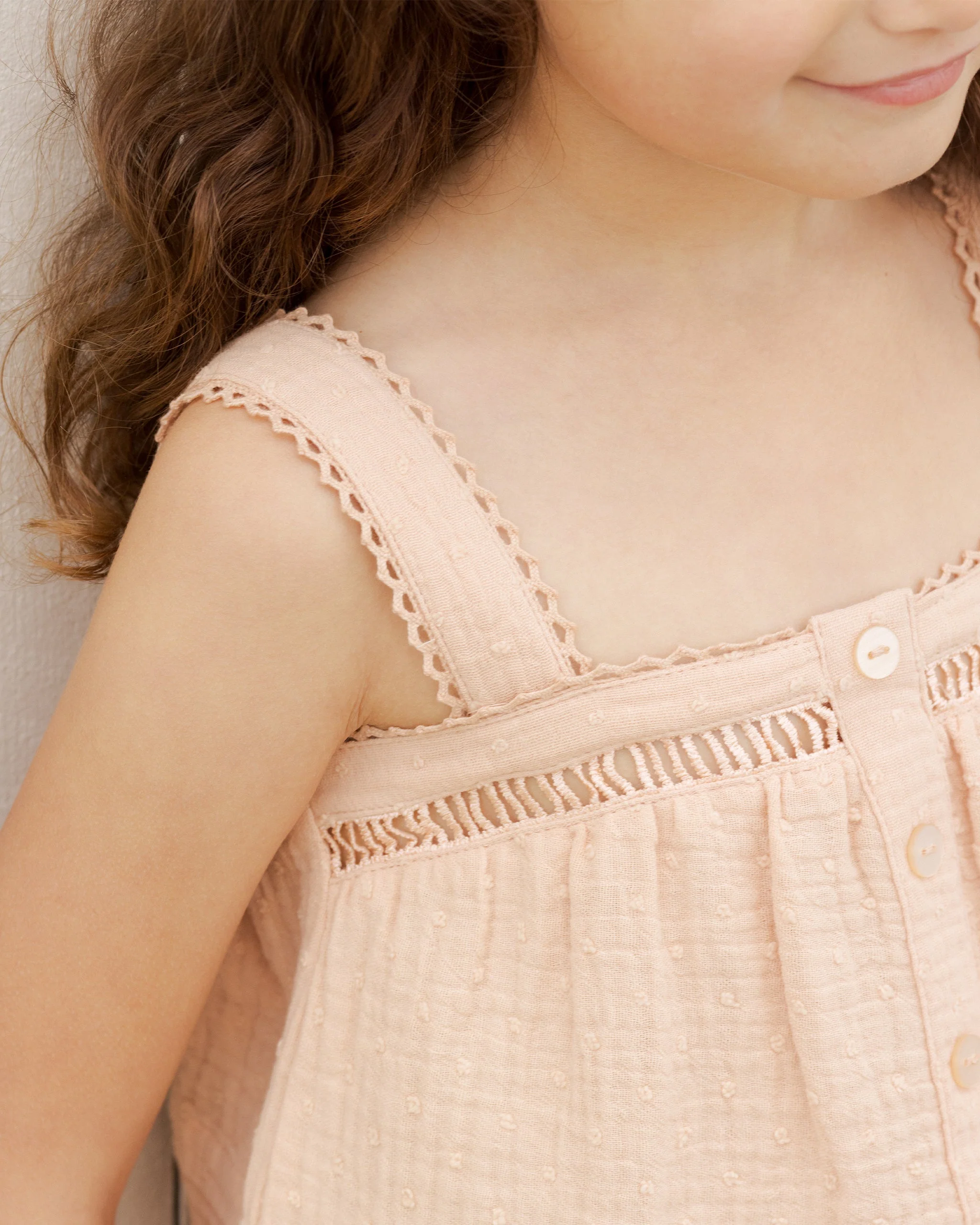 Pleat Tank || Apricot - Image 4