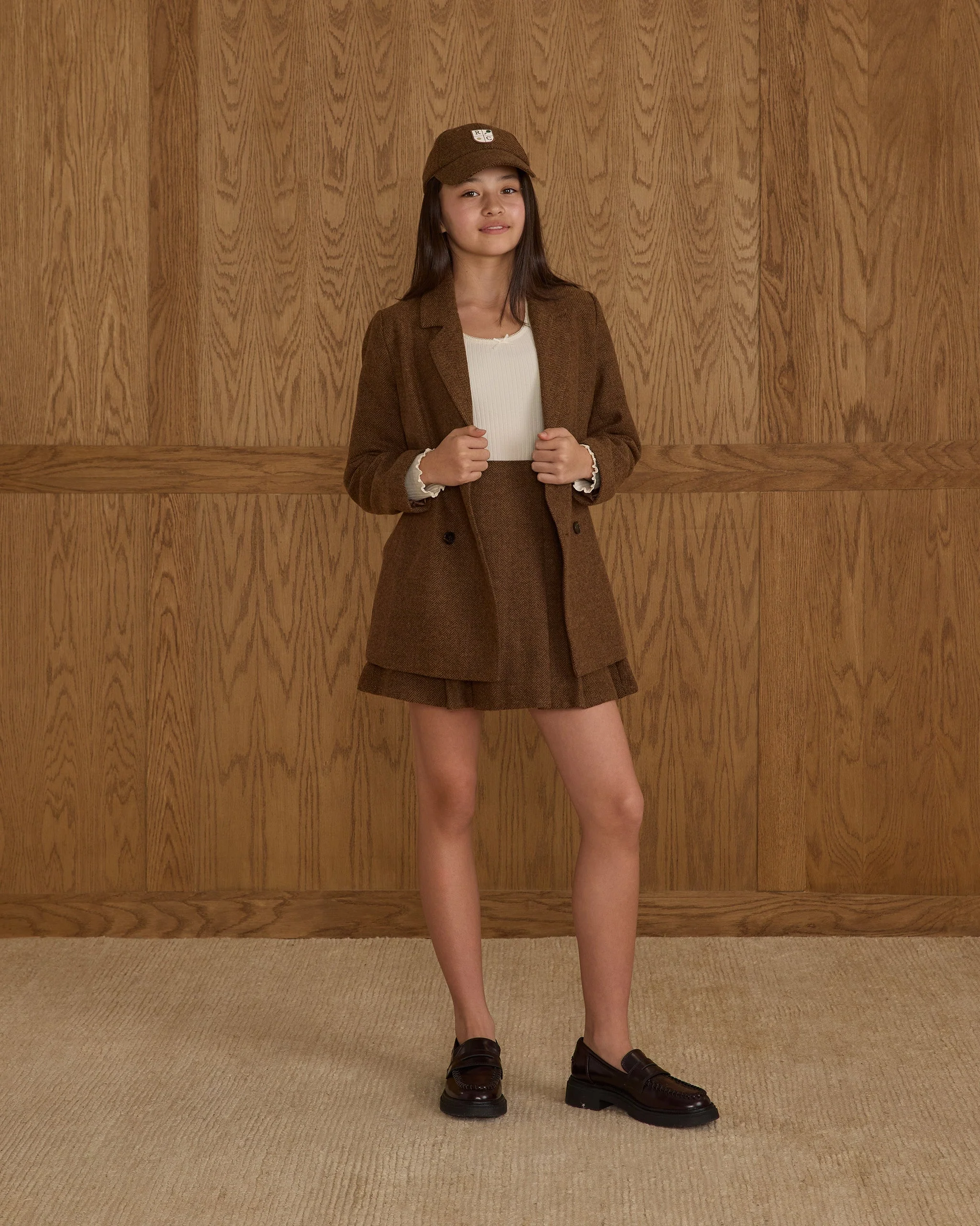 Pleated Skirt || Rustic Plaid - Image 6
