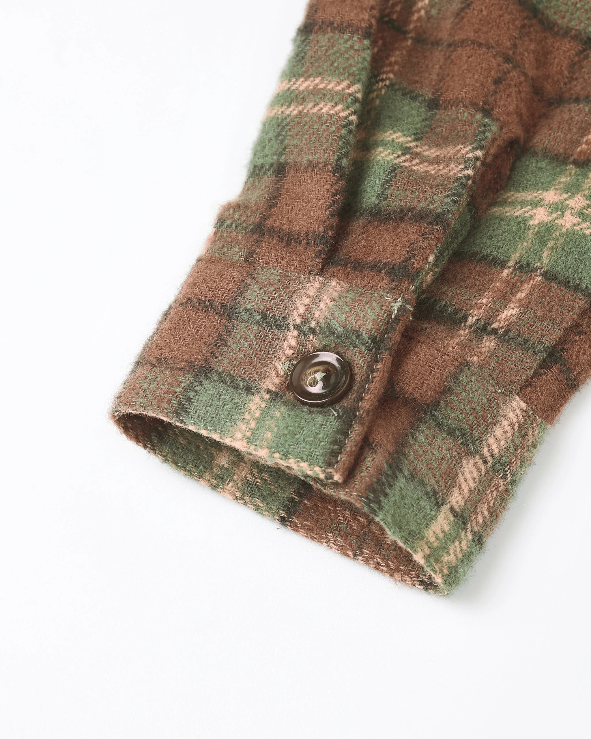 Pocketed Flannel Shirt || Holiday Plaid - Image 8