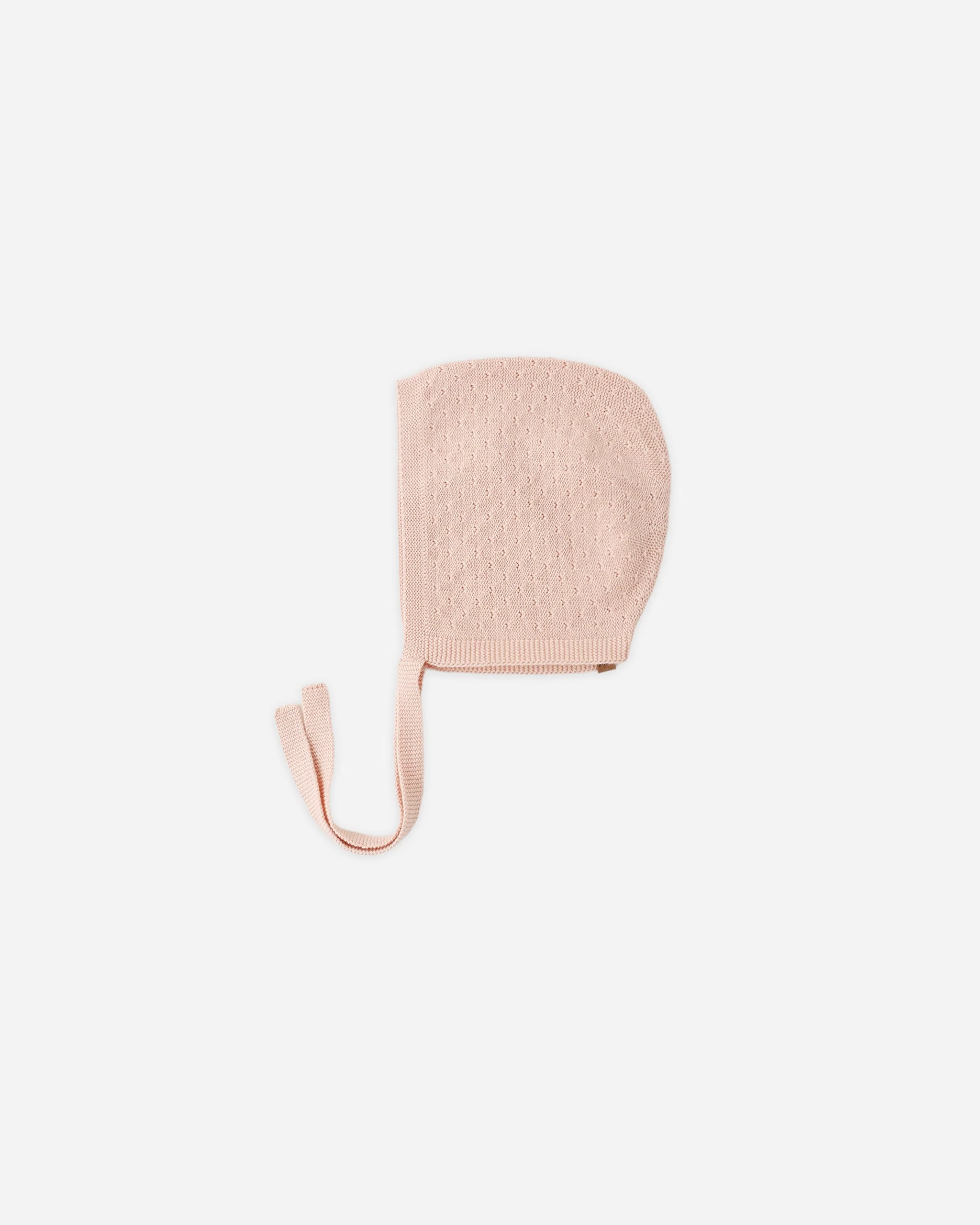 Pointelle Knit Bonnet Melon