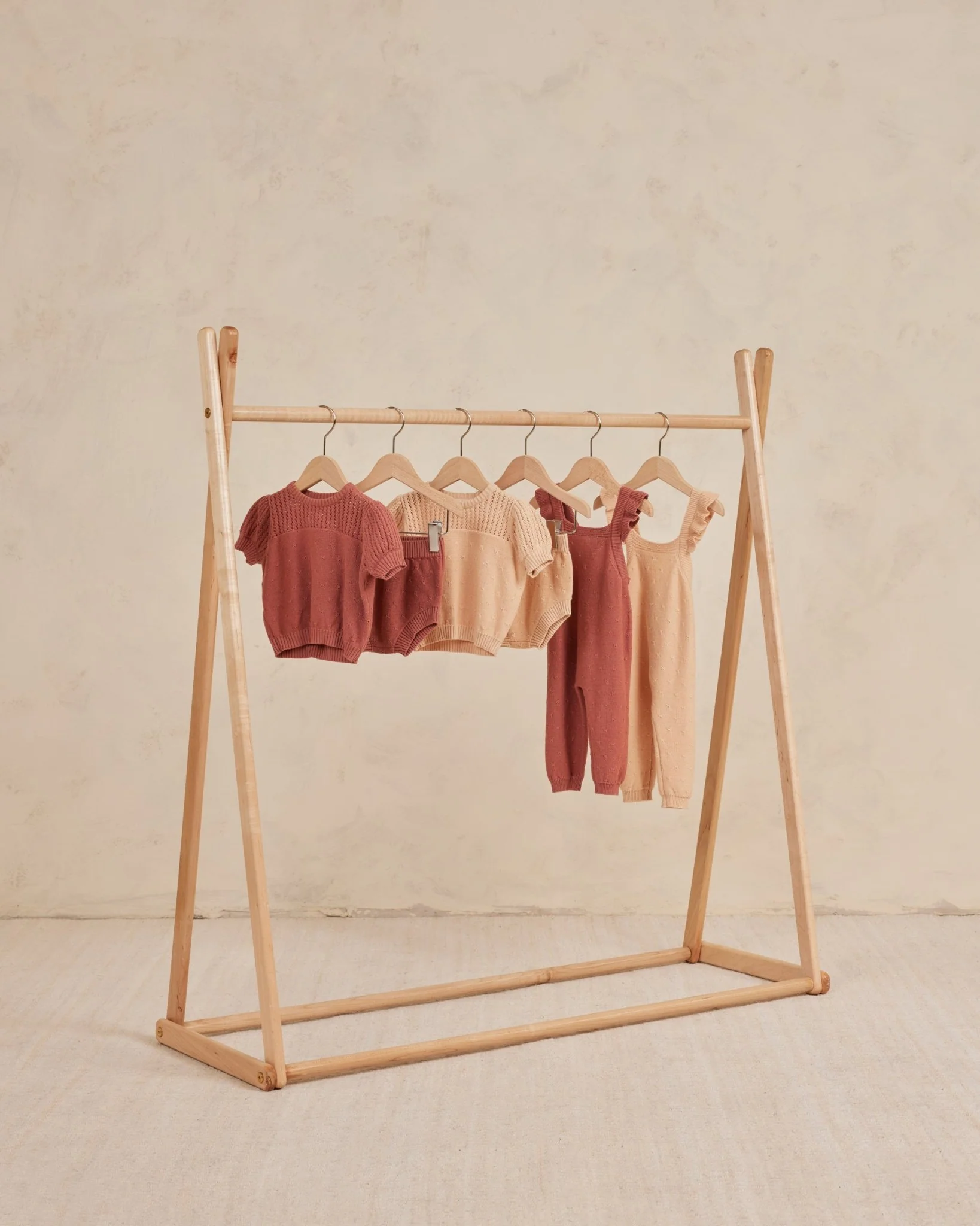 Pointelle Knit Set || Berry - Image 4