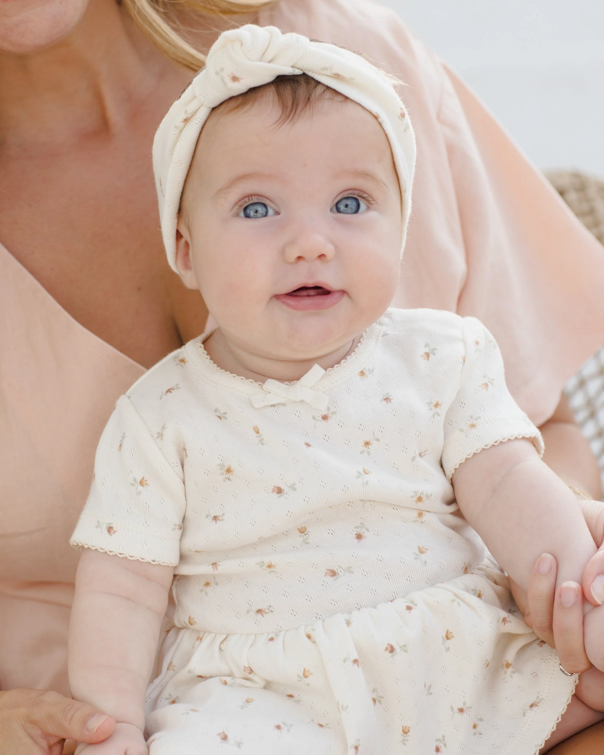 Pointelle Skirted Bodysuit Petit Fleur - Image 3