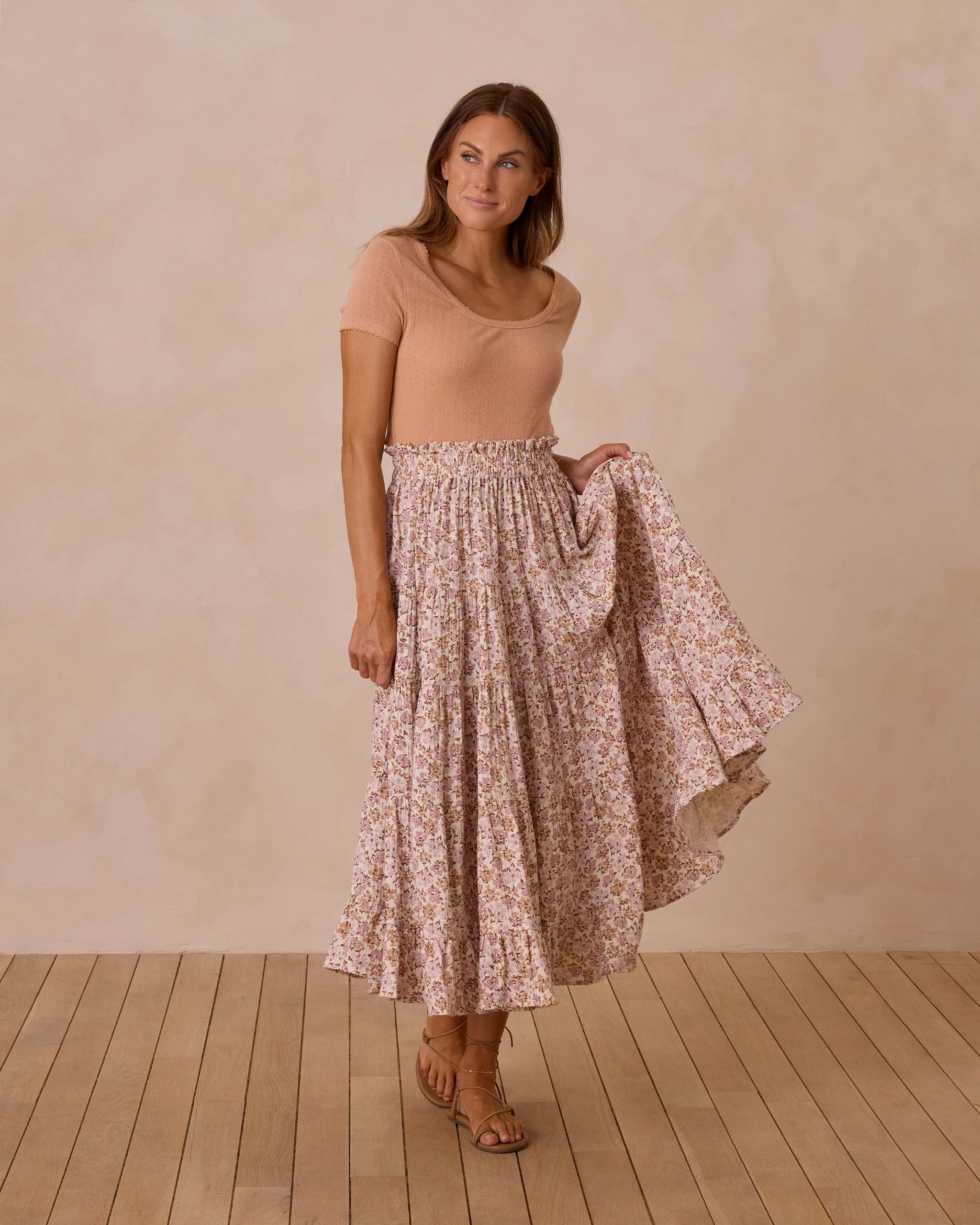 Pointelle Tee | Grapefruit - Image 2