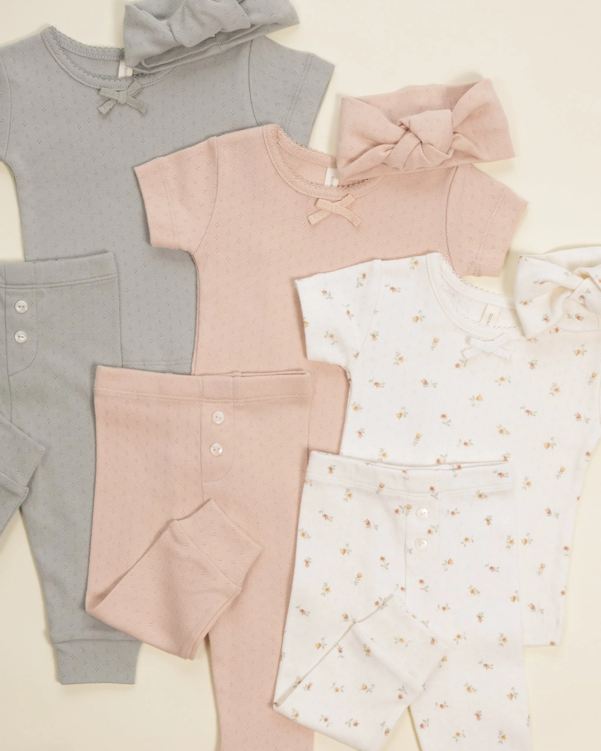 Pointelle Tee + Legging Melon - Image 2