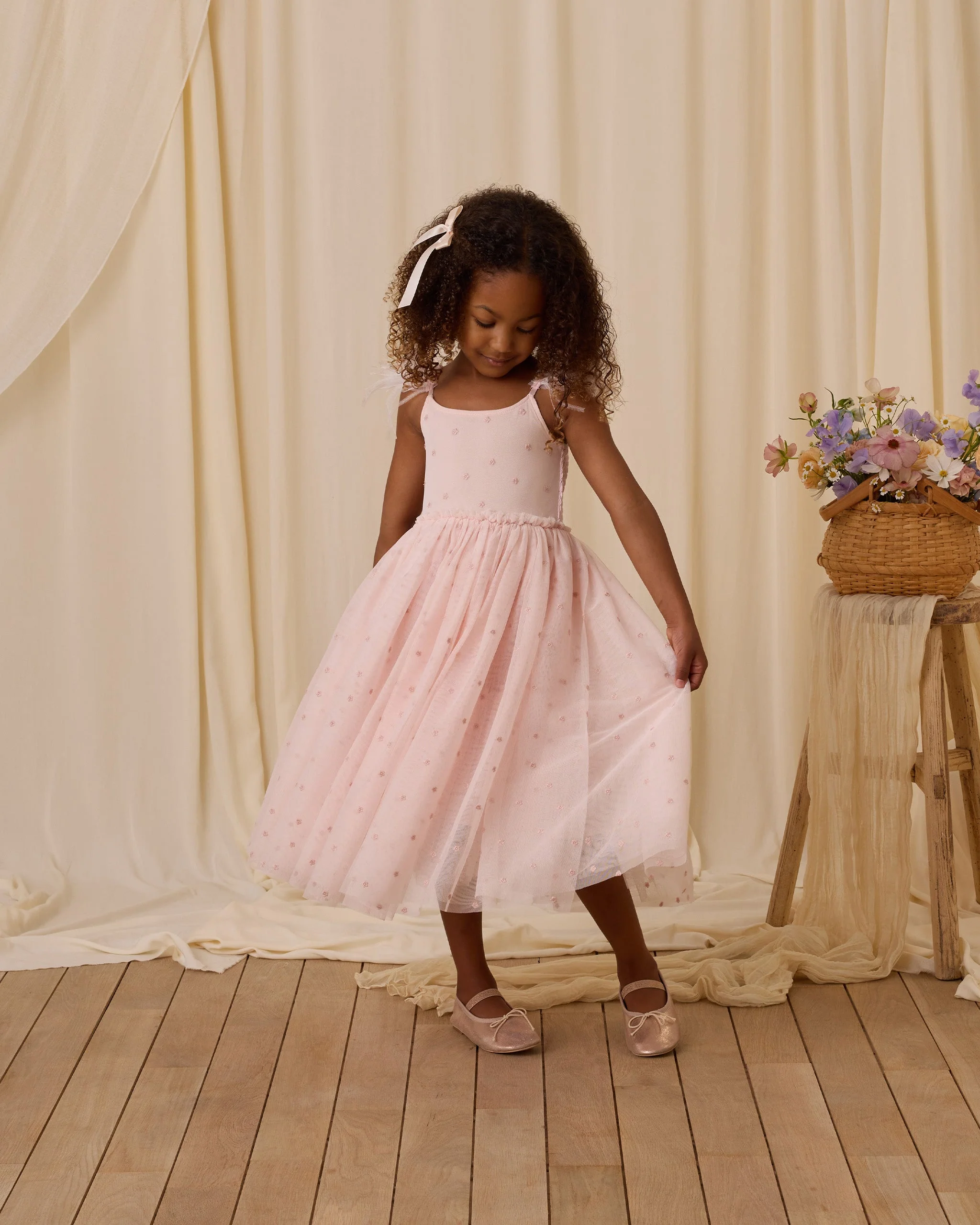 Poppy Dress | Blush - Image 2
