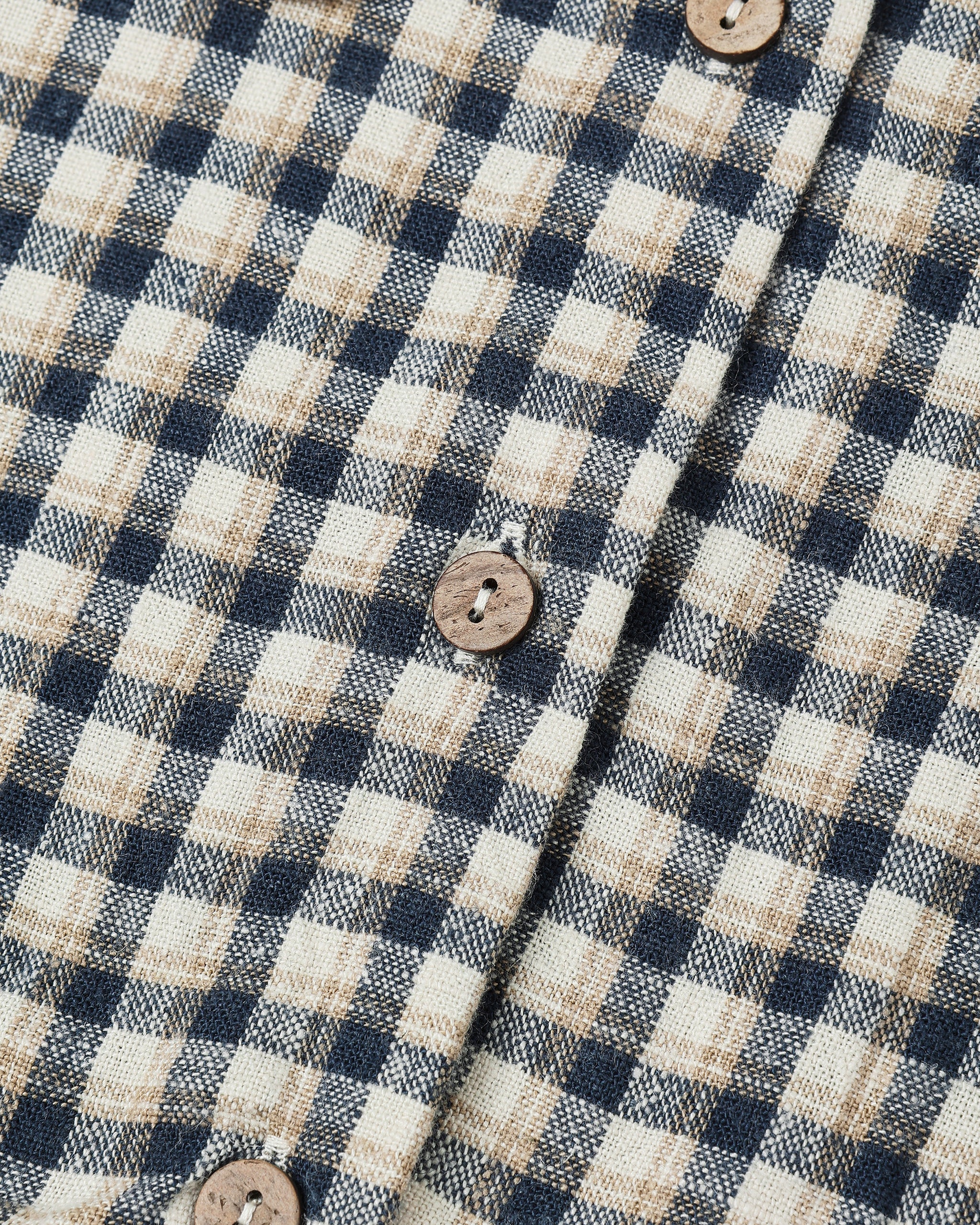 Prairie Blouse || Navy Check - Image 6