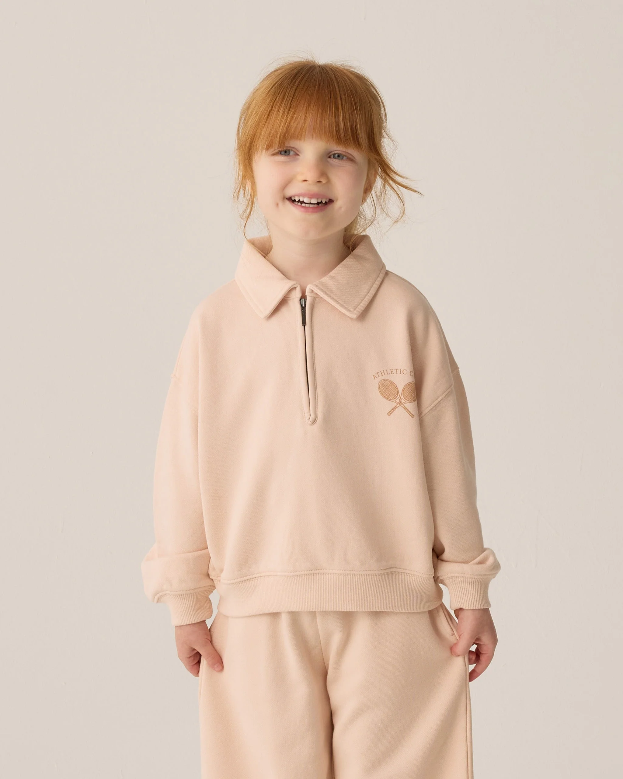 Quarter Zip Sweatshirt || Shell - Image 6