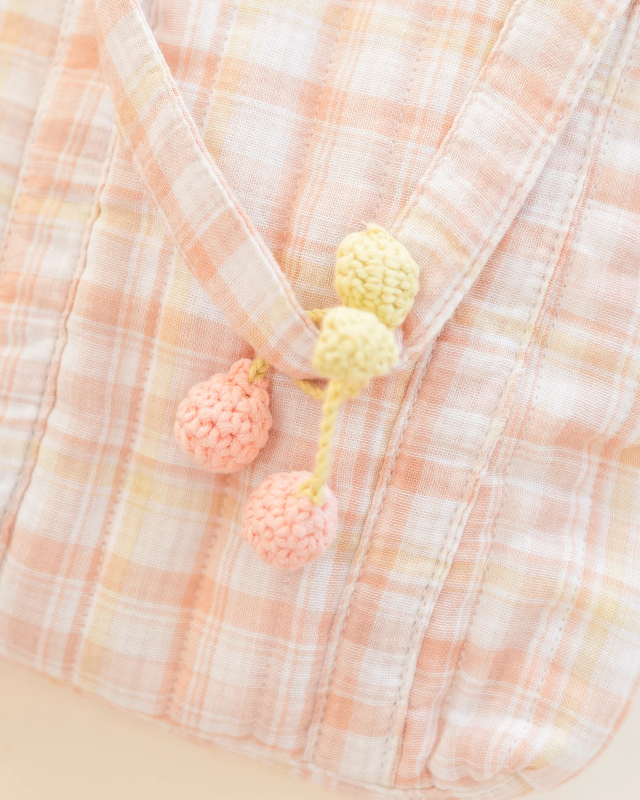Quilted Bag Summer Plaid - Image 4
