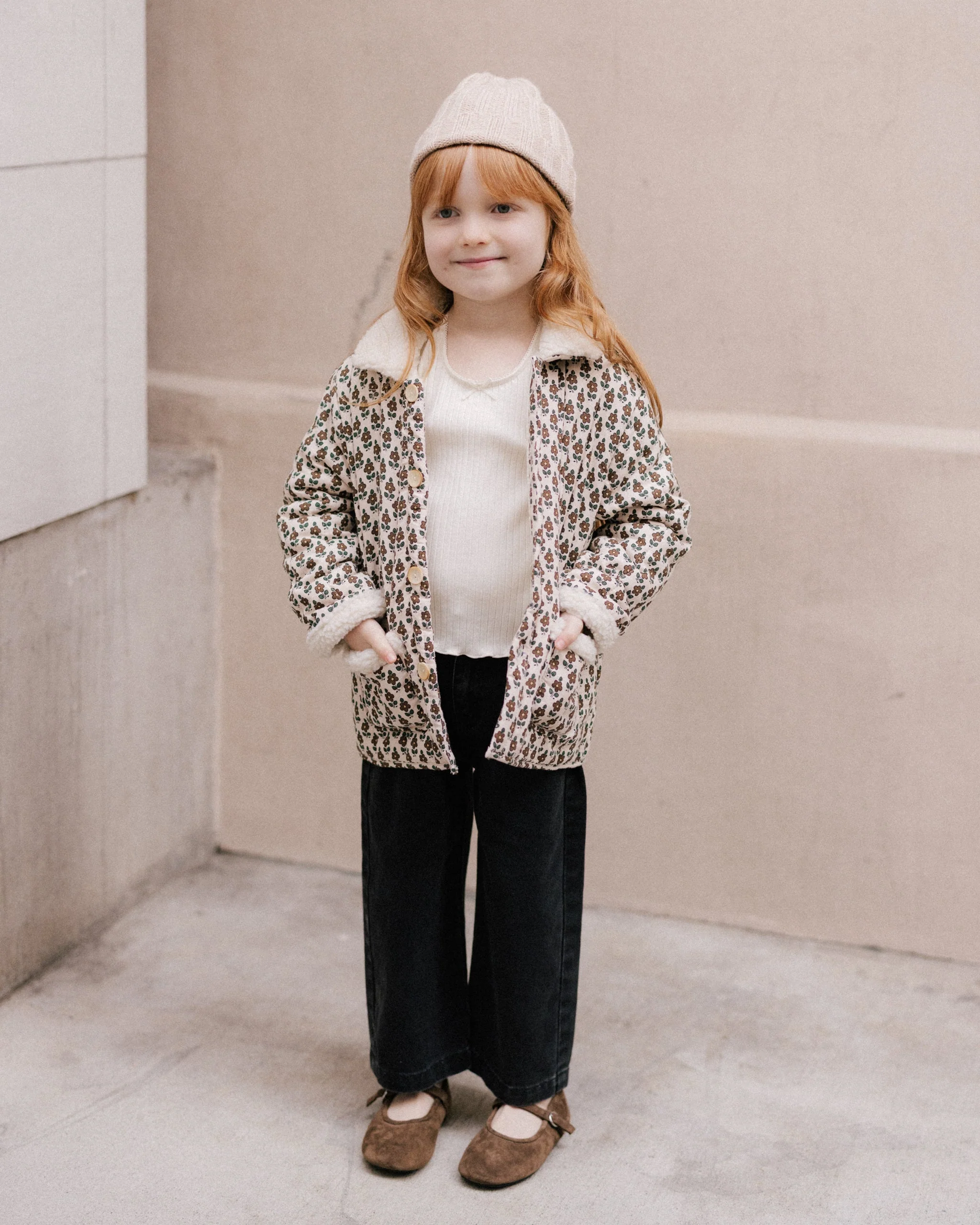 Quilted Coat || Harvest Floral - Image 2