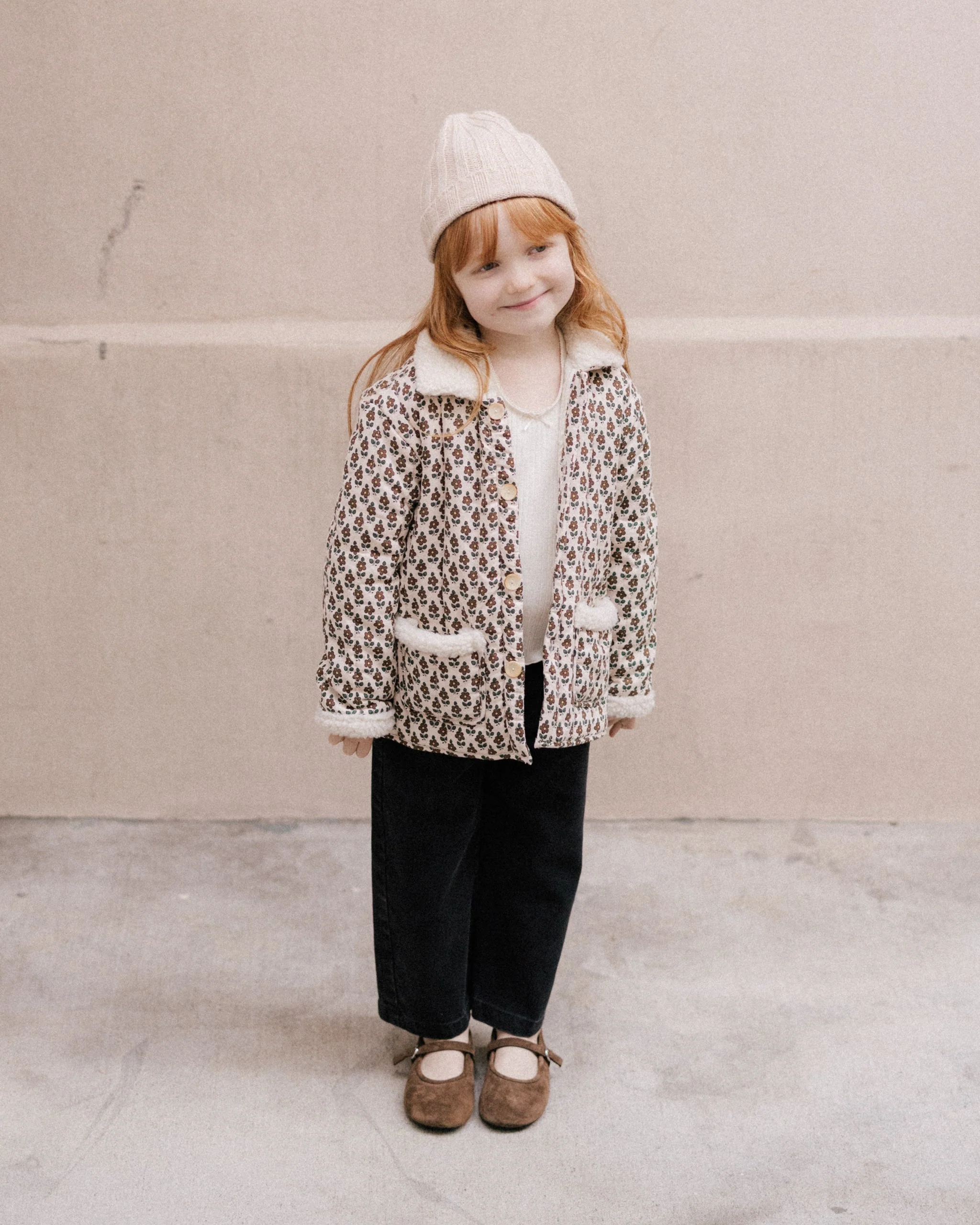 Quilted Coat || Harvest Floral - Image 3
