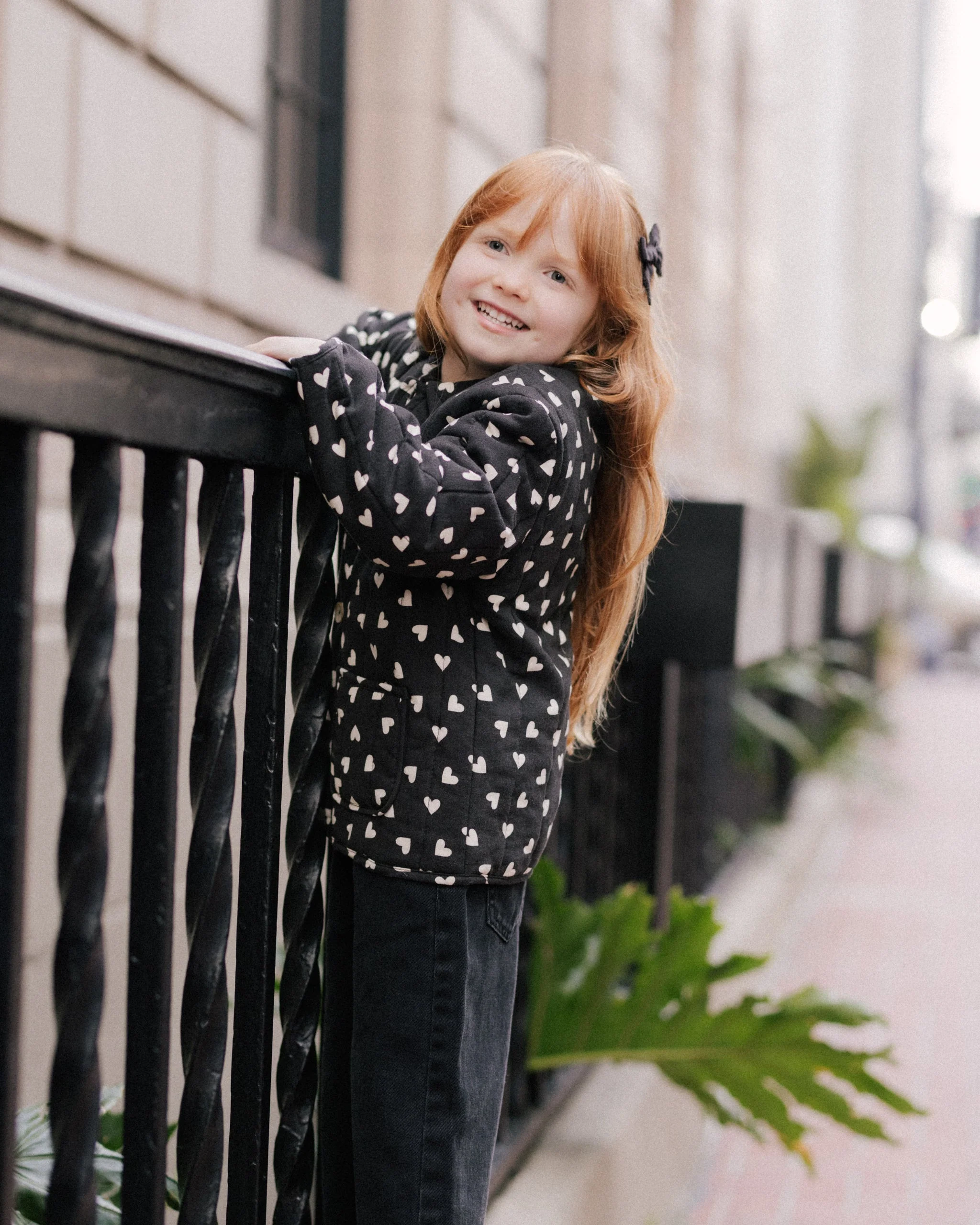 Quilted Coat || Hearts - Image 3