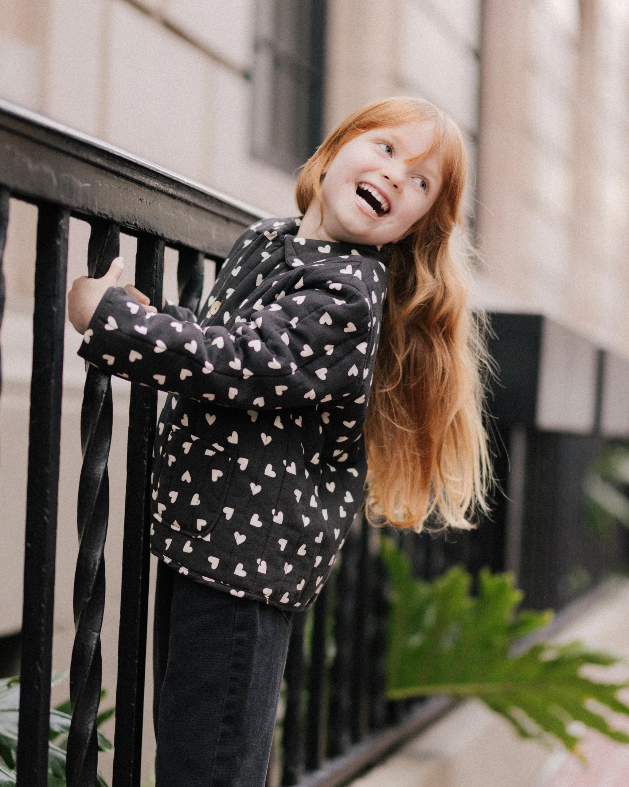 Quilted Coat || Hearts - Image 4