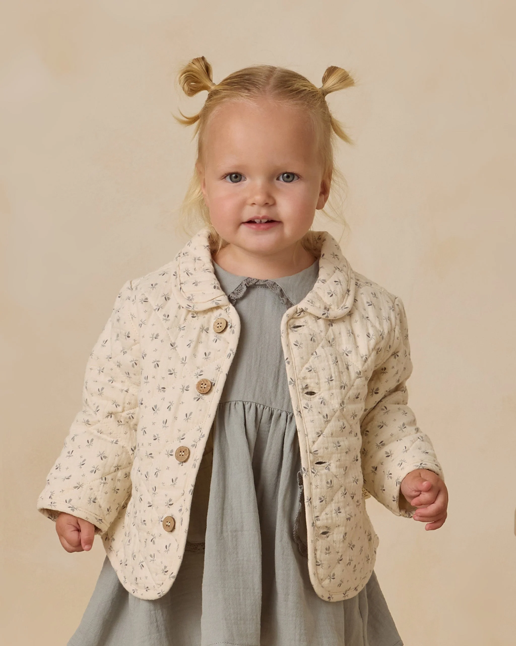 Quilted Jacket || Bluebell - Image 2