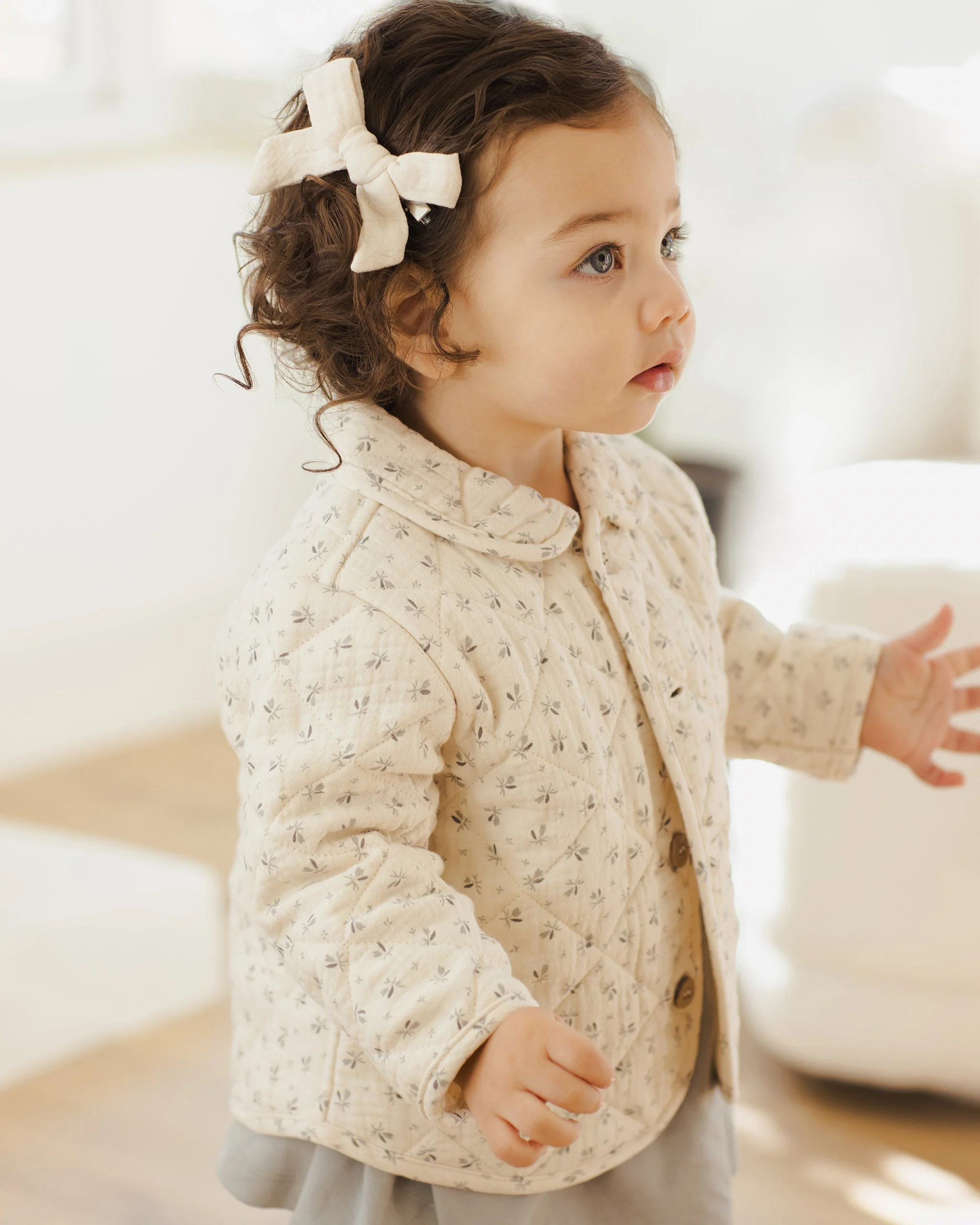 Quilted Jacket || Bluebell - Image 3