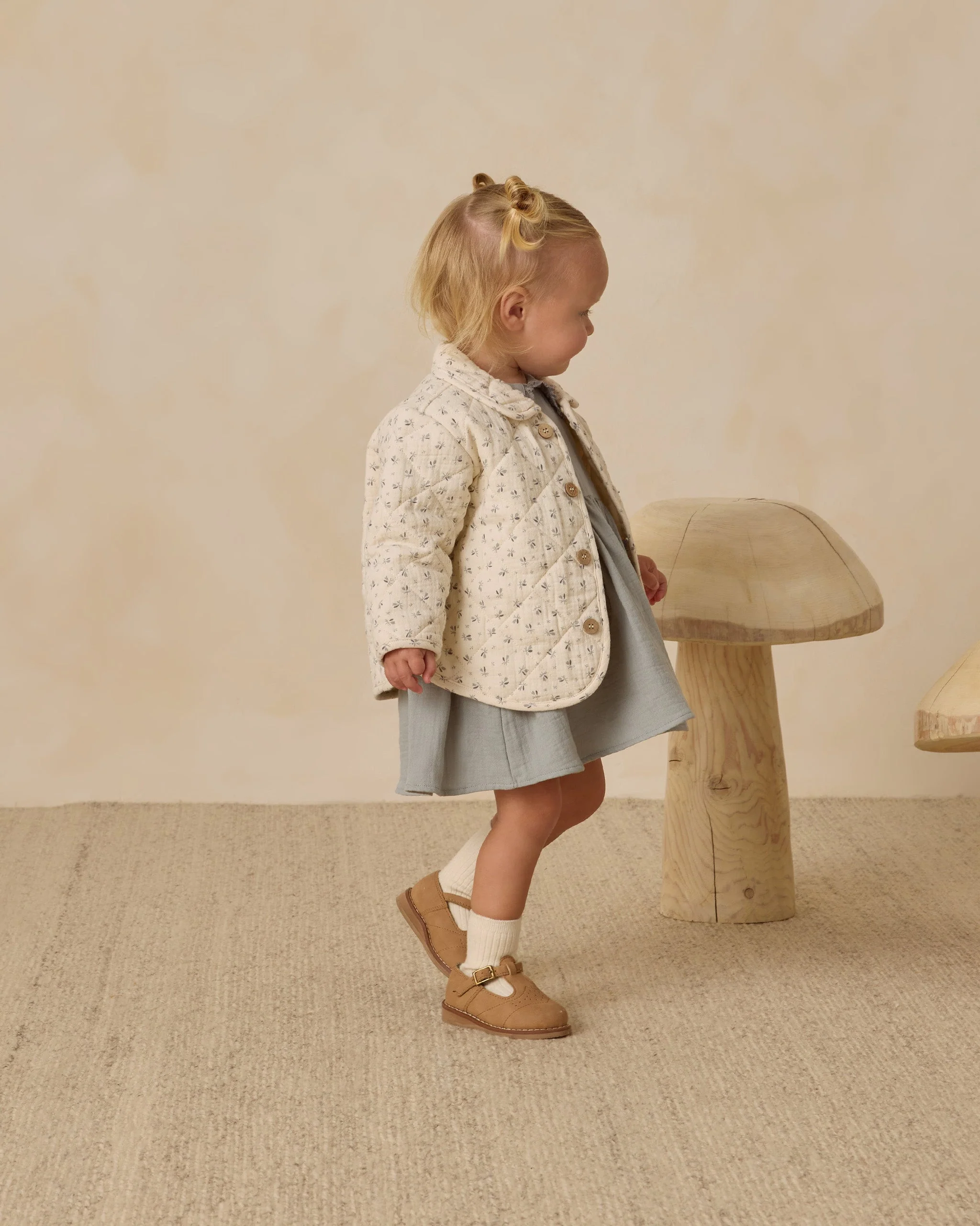 Quilted Jacket || Bluebell - Image 4