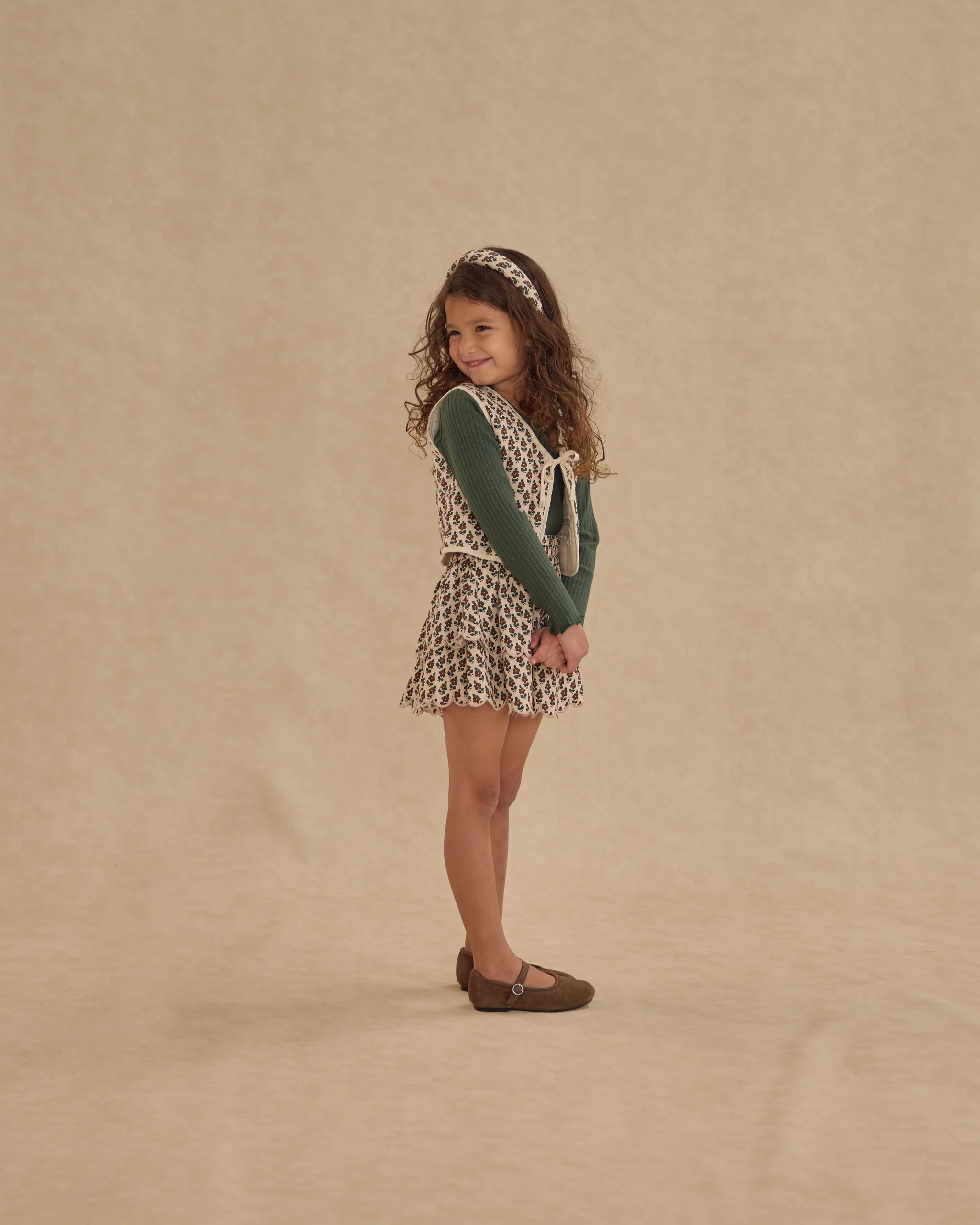 Quilted Vest || Harvest Floral - Image 5