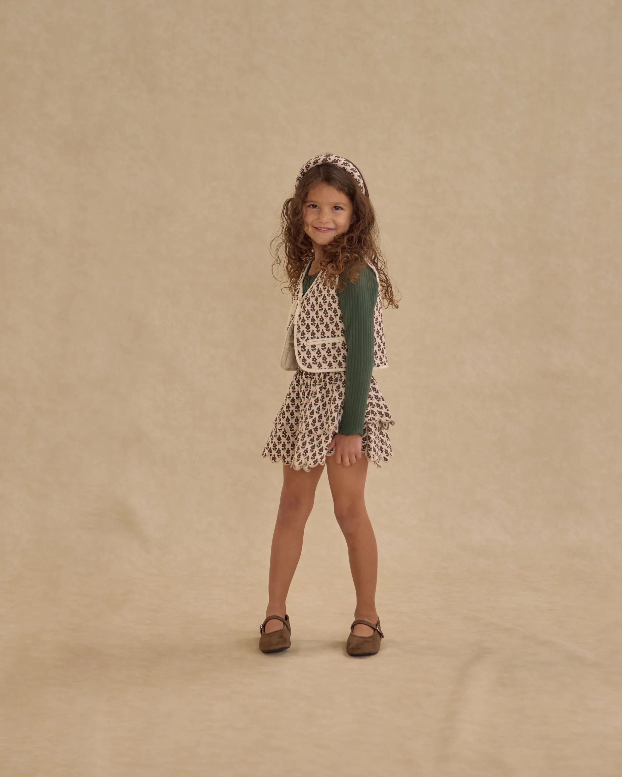 Quilted Vest || Harvest Floral - Image 7