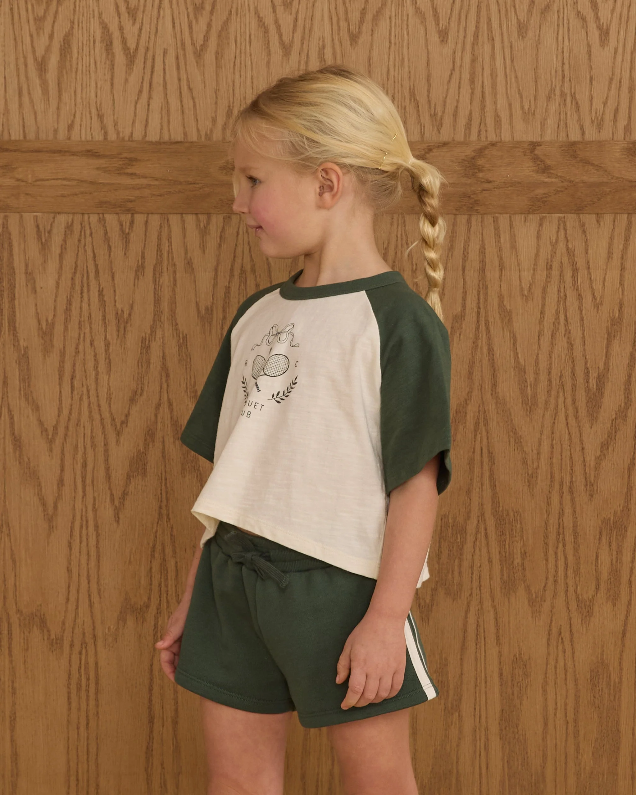 Racer Track Short || Green - Image 2