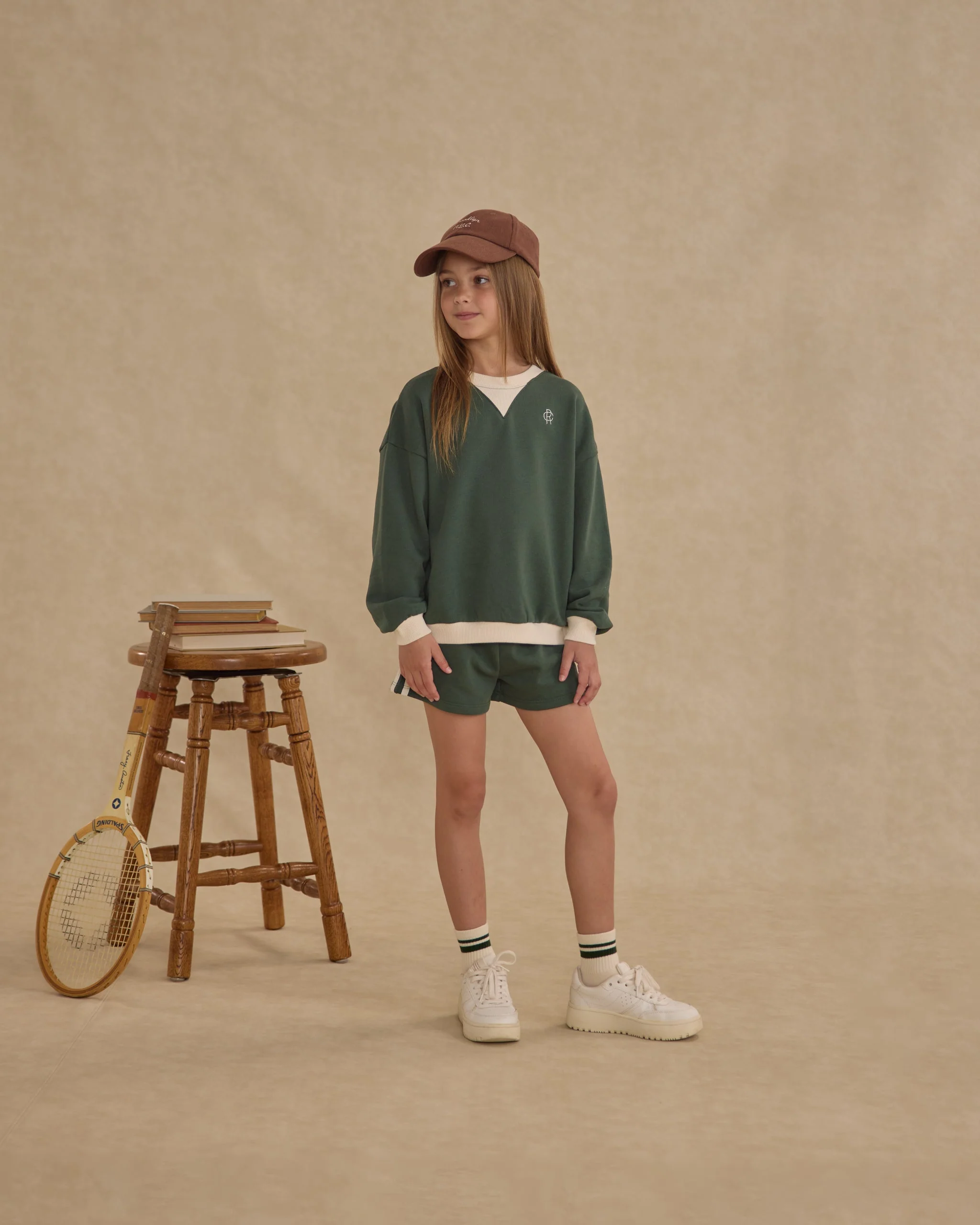 Racer Track Short || Green - Image 4