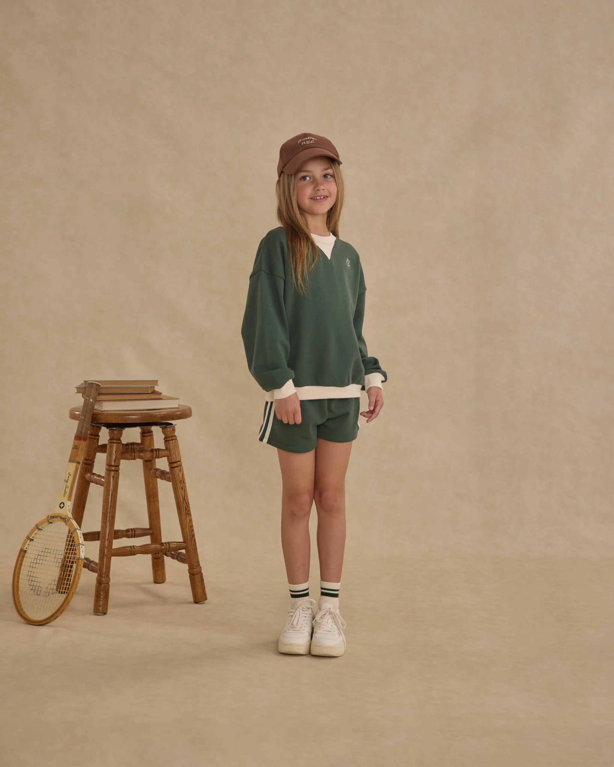 Racer Track Short || Green - Image 6