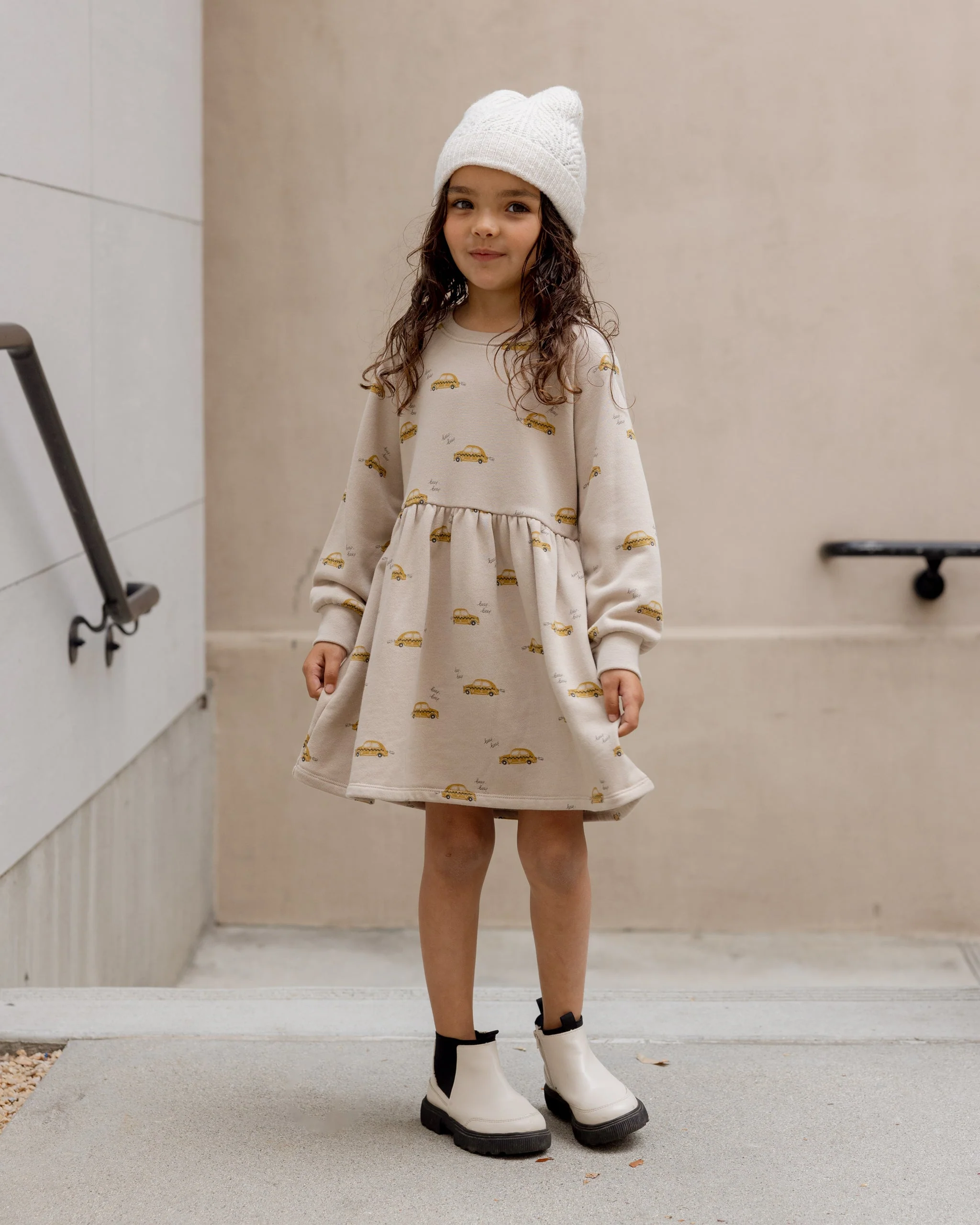 Raglan Dress || Taxi - Image 2