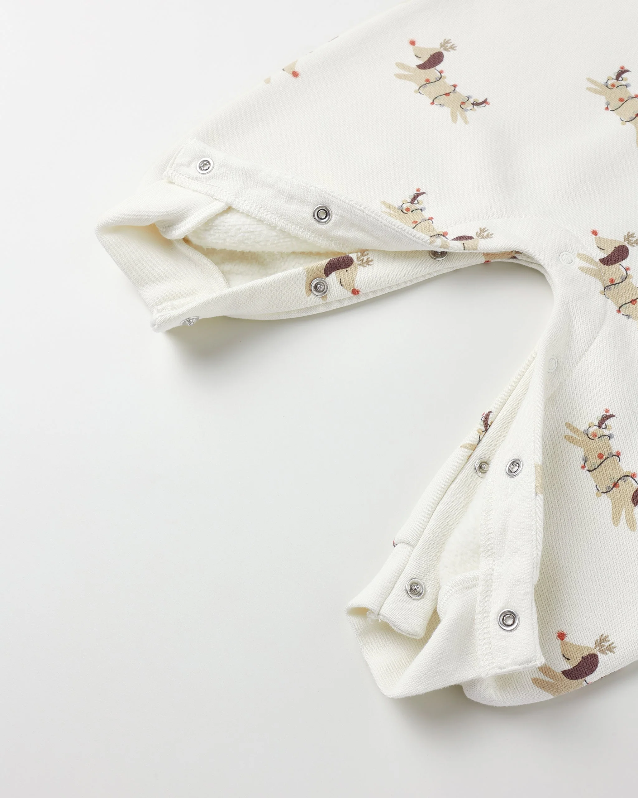 Raglan Jumpsuit || Christmas Dogs - Image 4