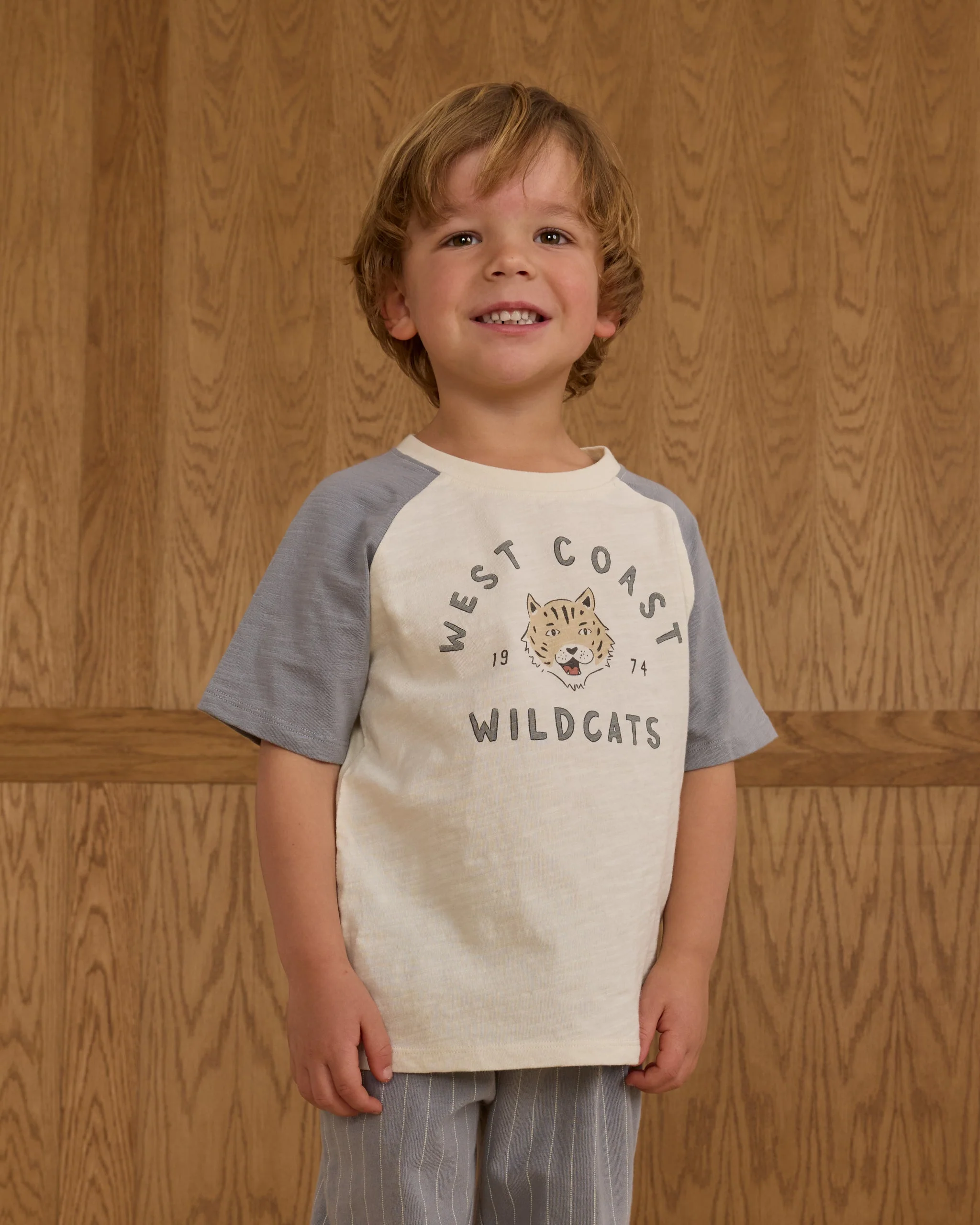 Raglan Short Sleeve Tee || Wildcats - Image 3