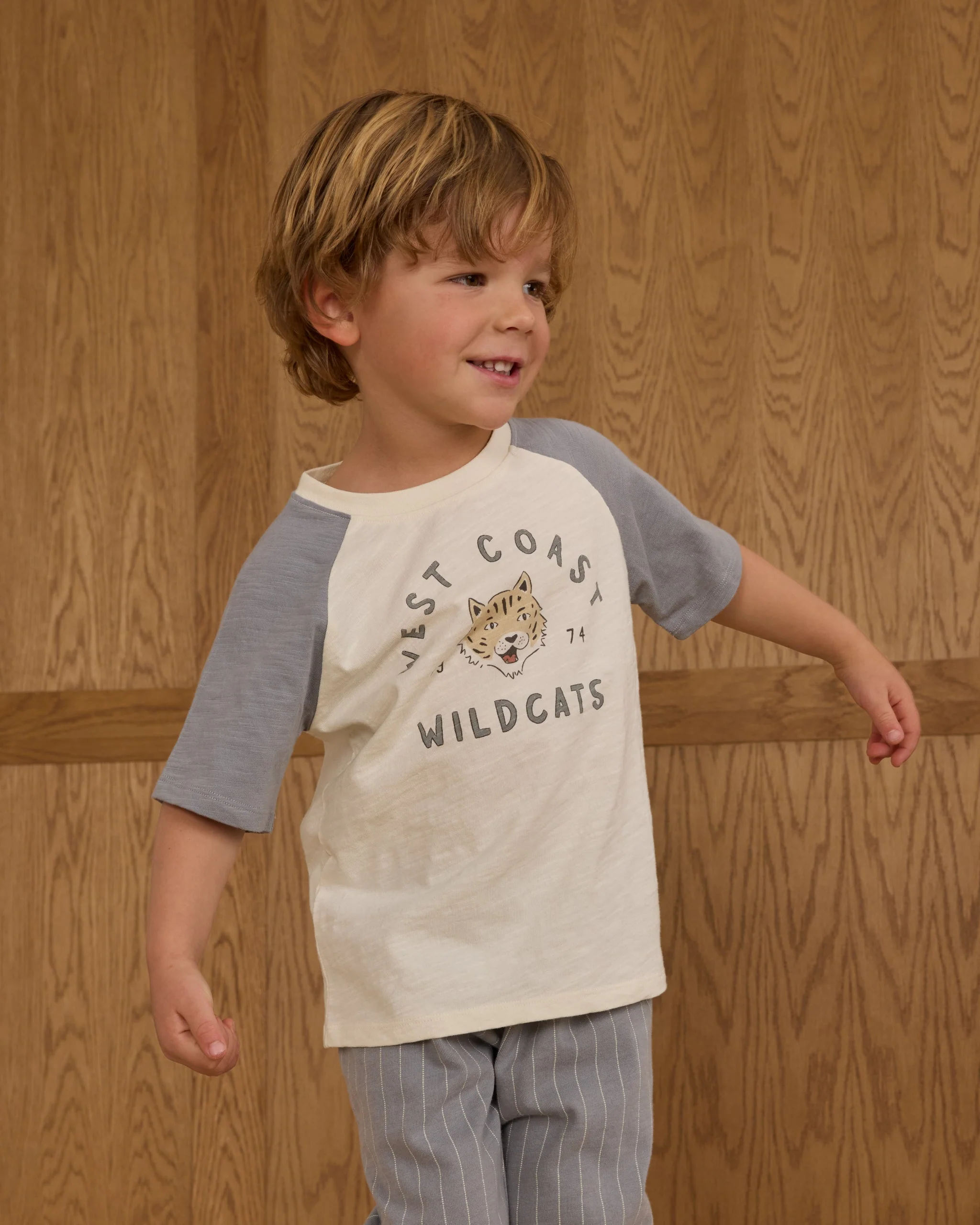 Raglan Short Sleeve Tee || Wildcats - Image 5