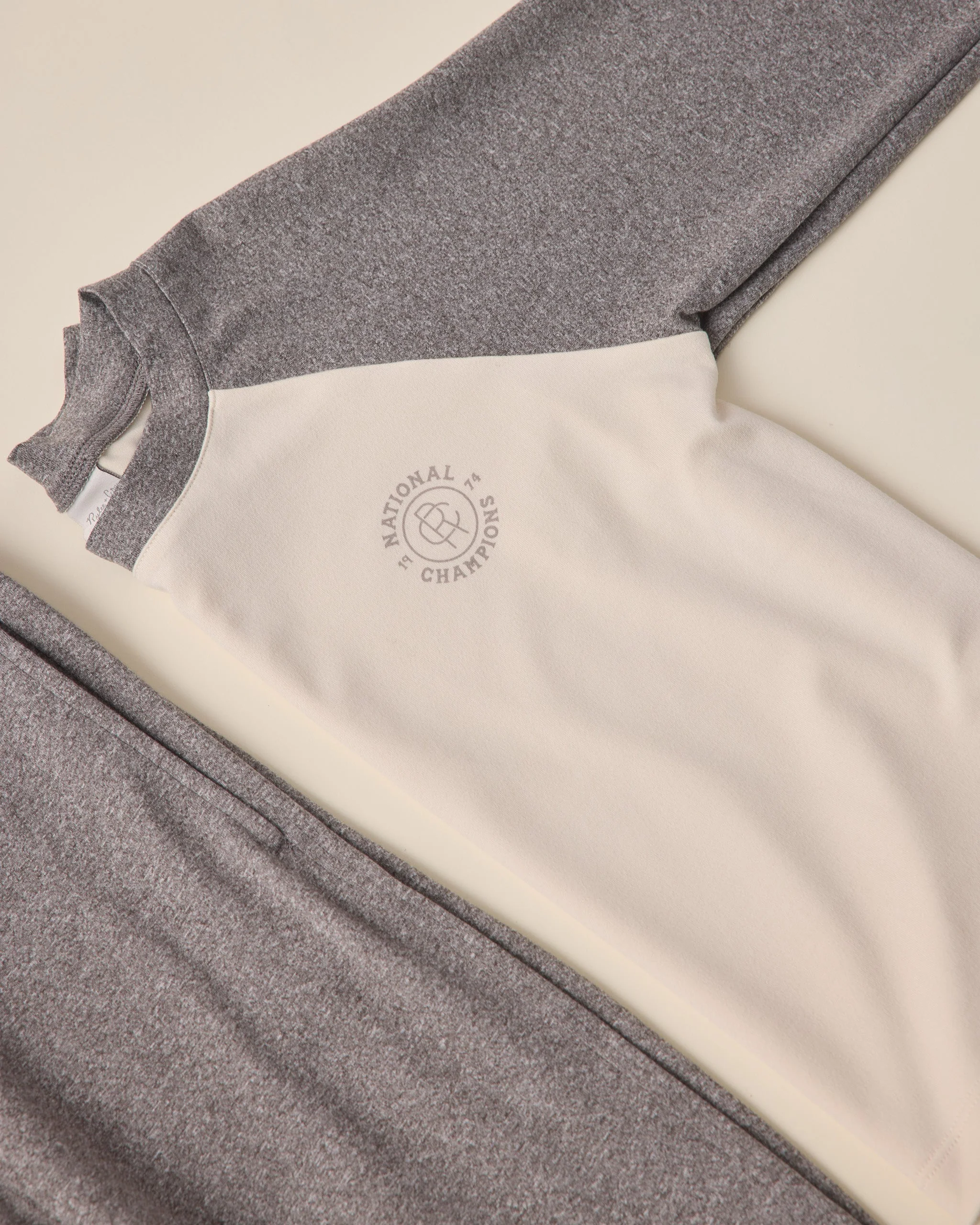 Raglan Tee || Heathered Grey - Image 4