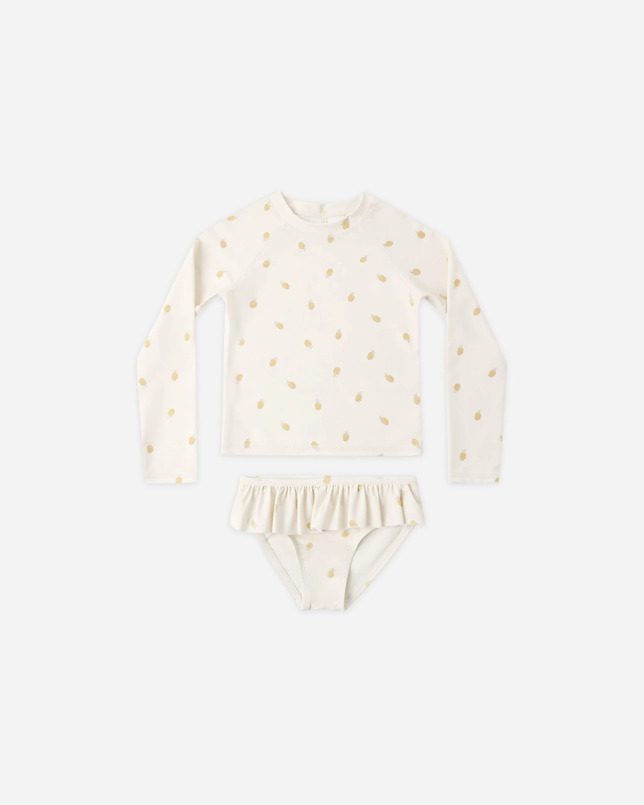 Rashguard Girls Set Pineapple