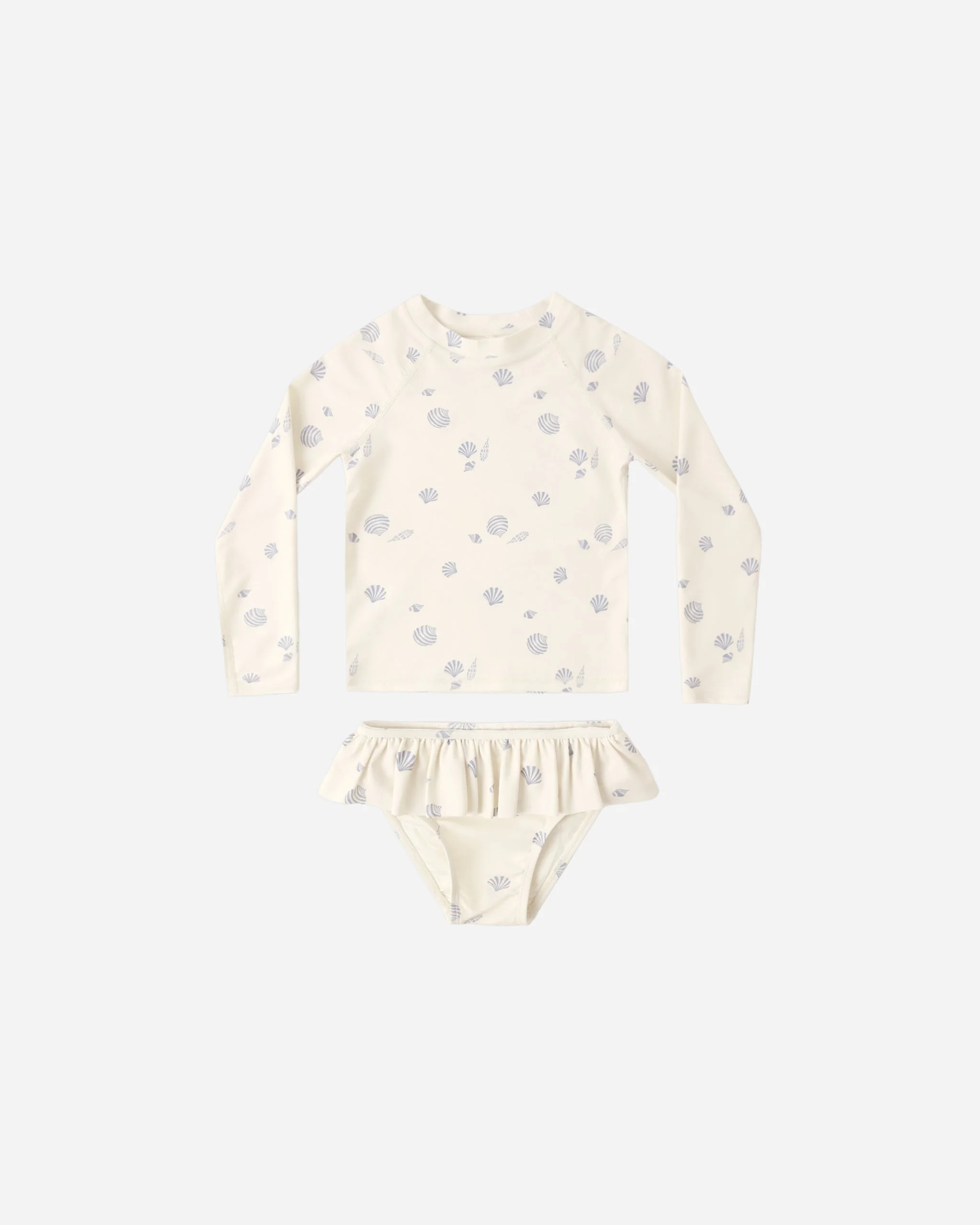 Rashguard Girls Set Seashells