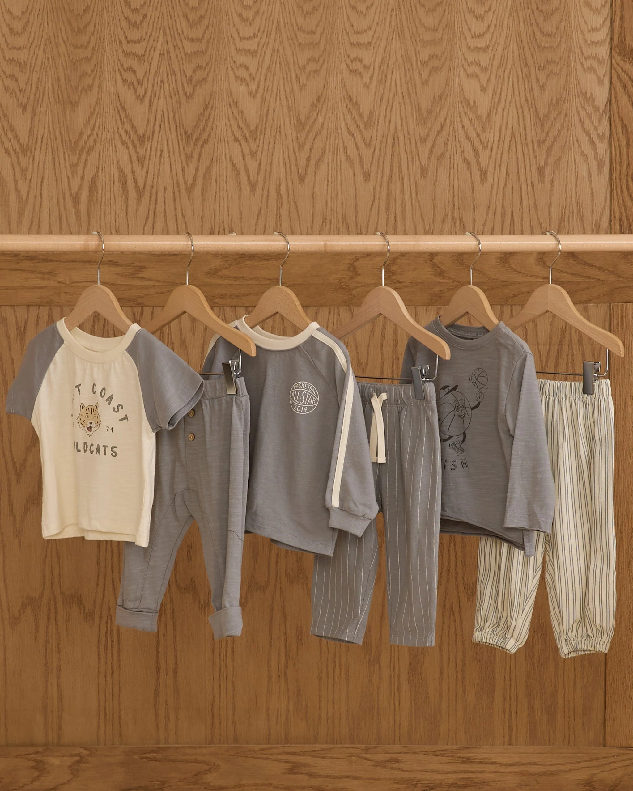 Raw Edge Long Sleeve Tee || Basketball - Image 8