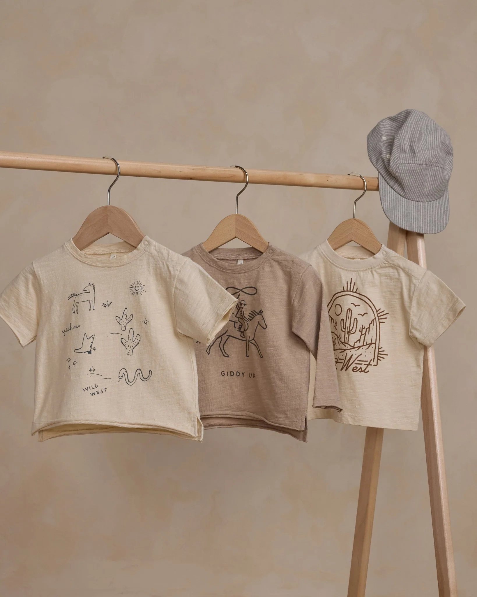 Raw Edge Long Sleeve Tee || Giddy Up - Image 3