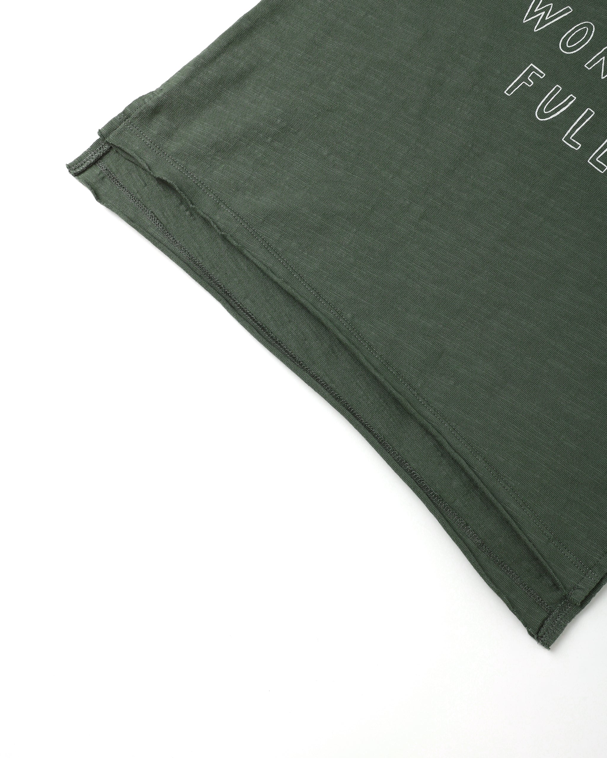 Raw Edge Long Sleeve Tee || Life Is Wonder Full - Image 6