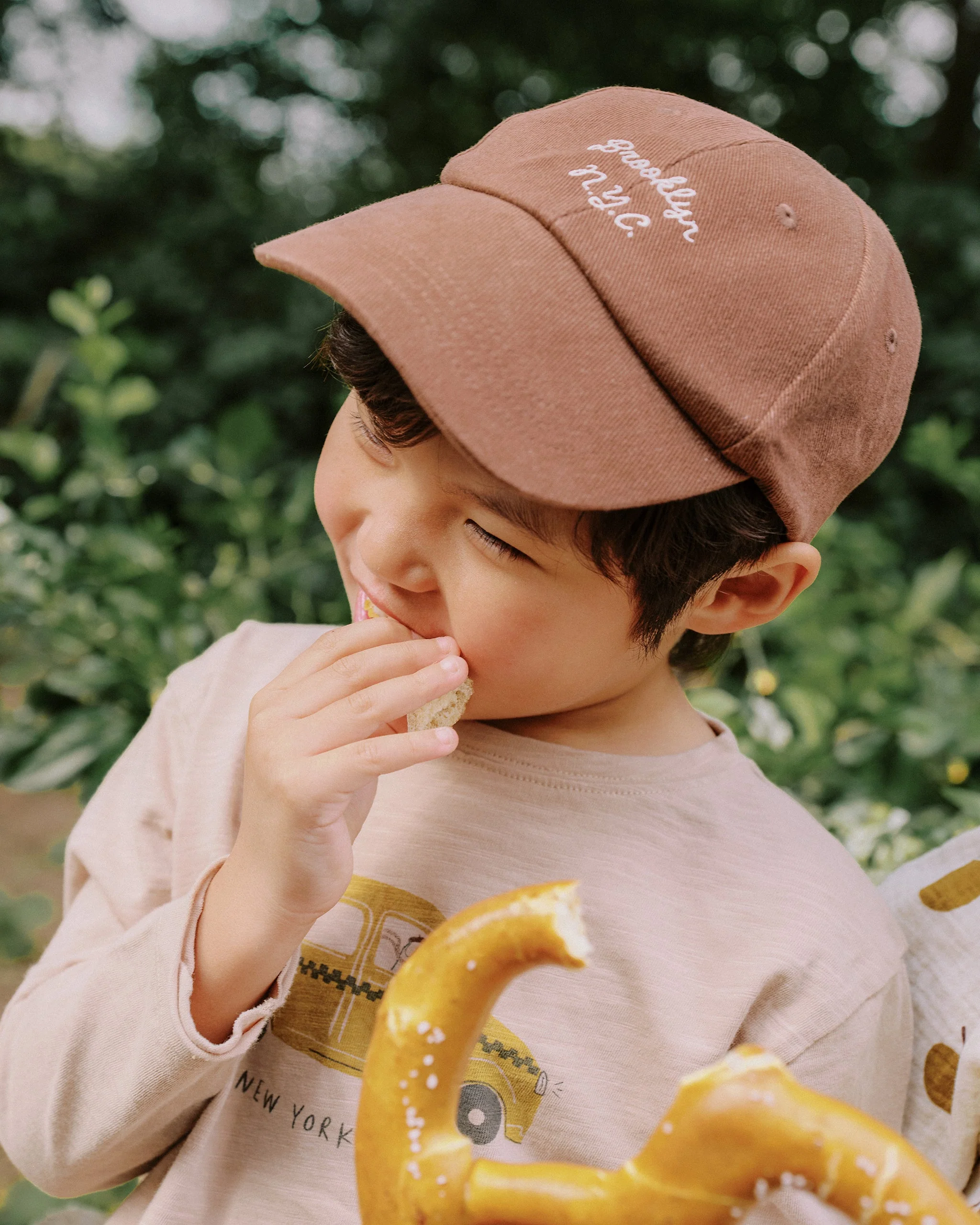 Raw Edge Long Sleeve Tee || Taxi - Image 3