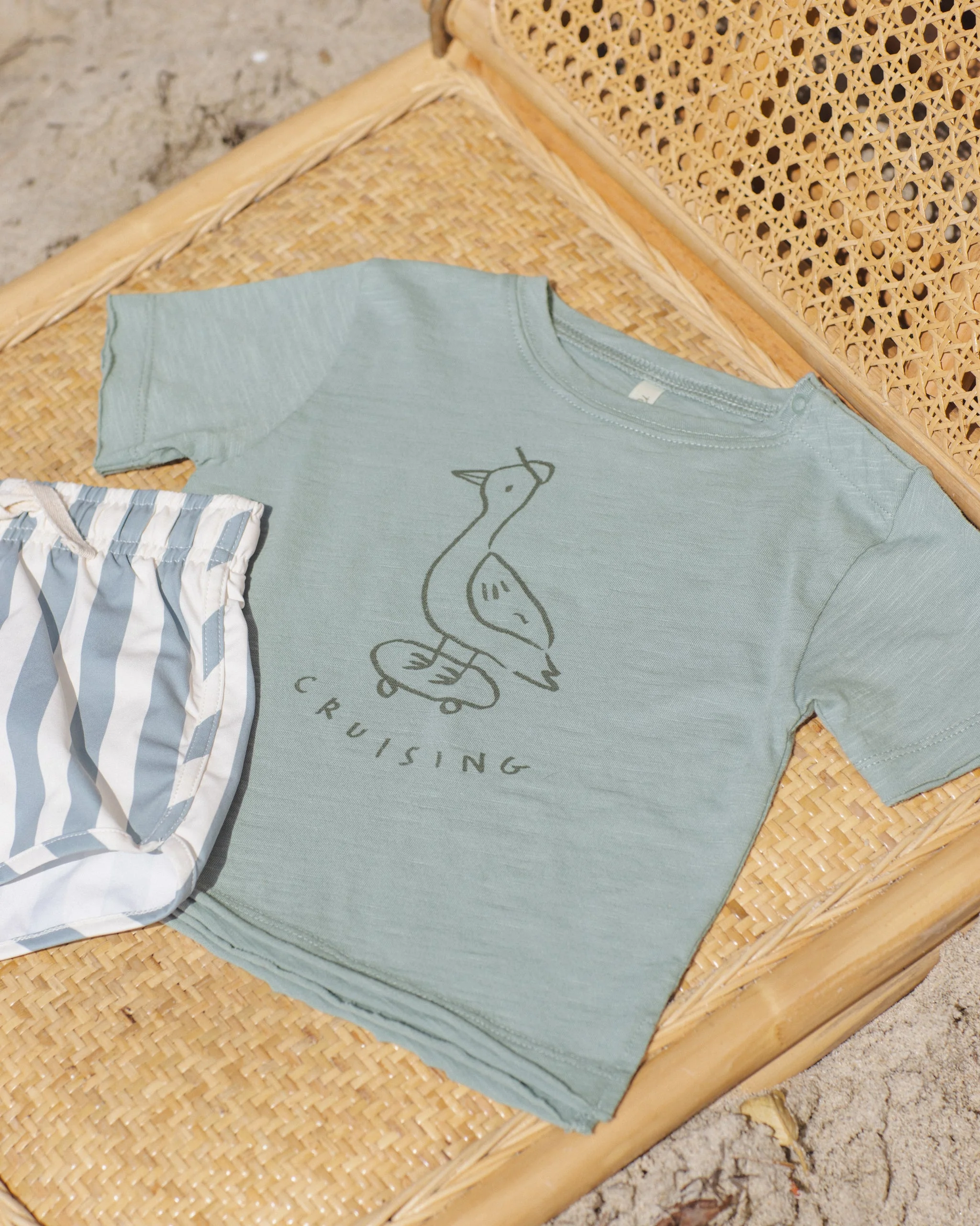 Raw Edge Tee Cruising - Image 5