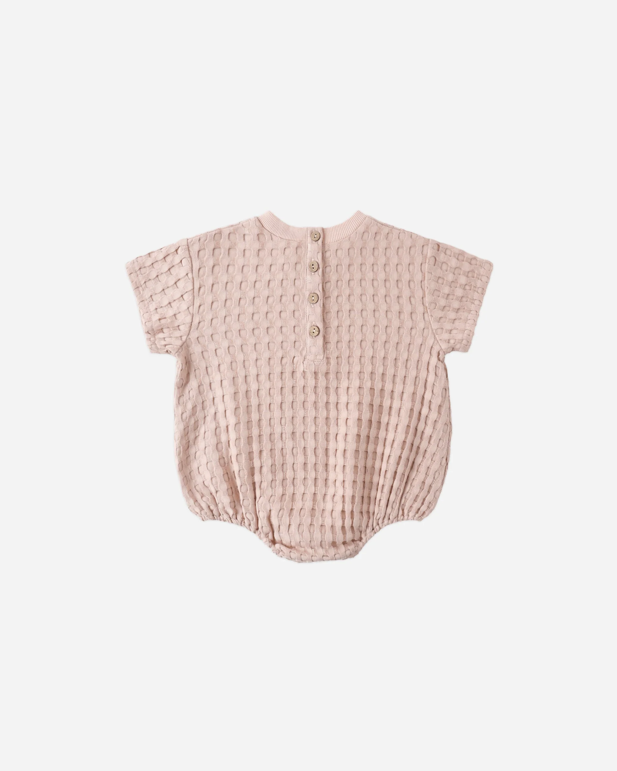 Relaxed Bubble Romper Blush - Image 2