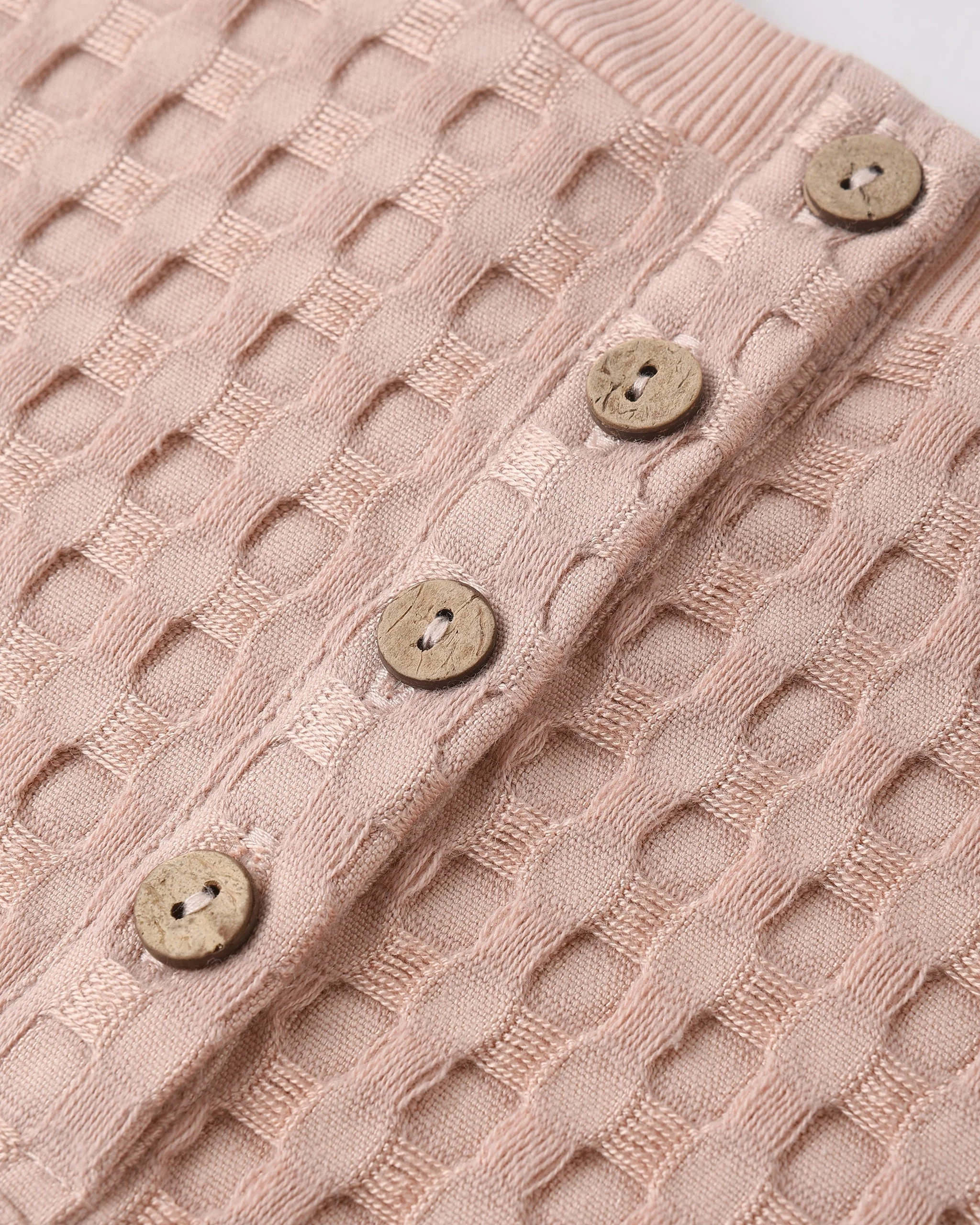 Relaxed Bubble Romper Blush - Image 6