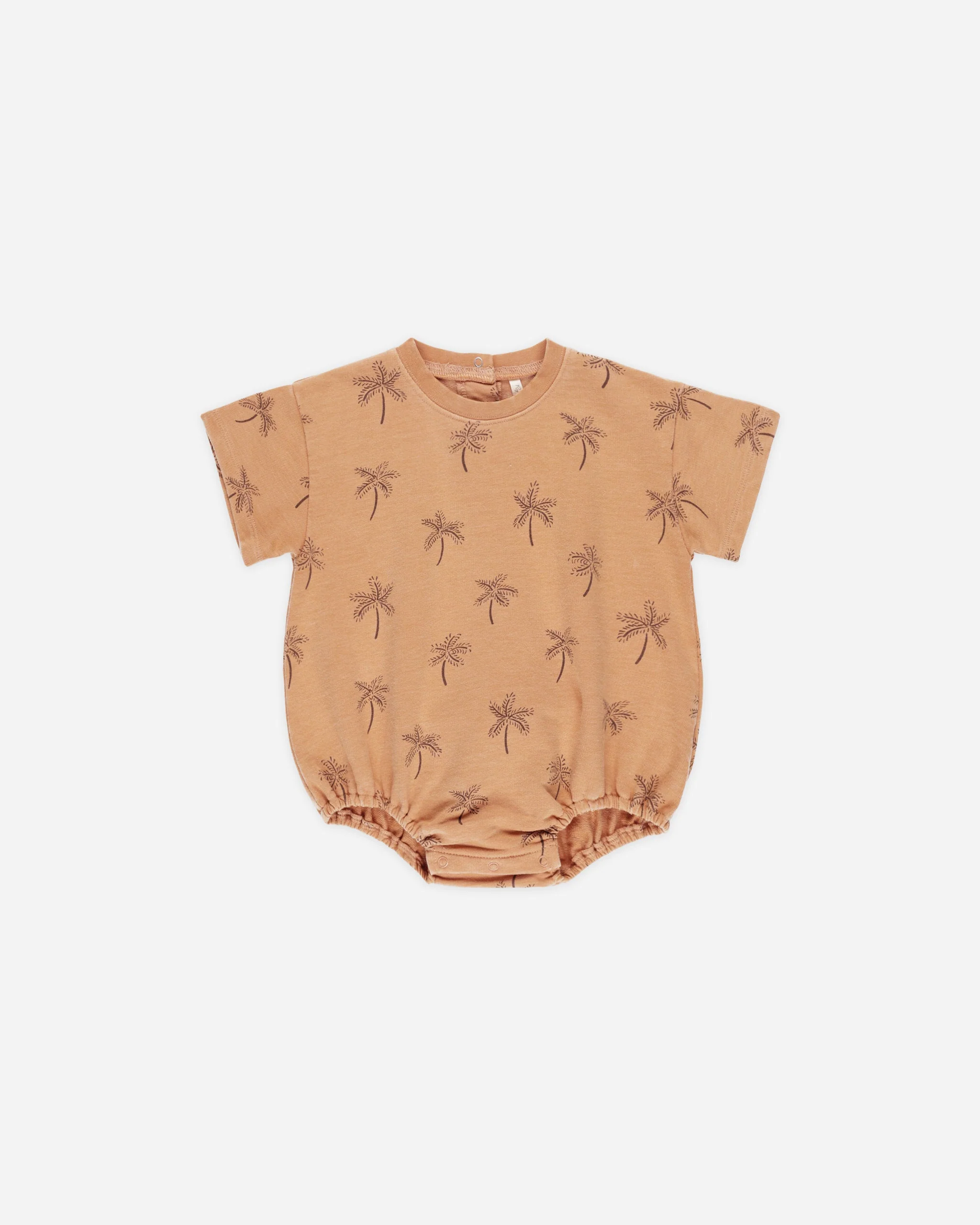 Relaxed Bubble Romper || Palms - Image 2