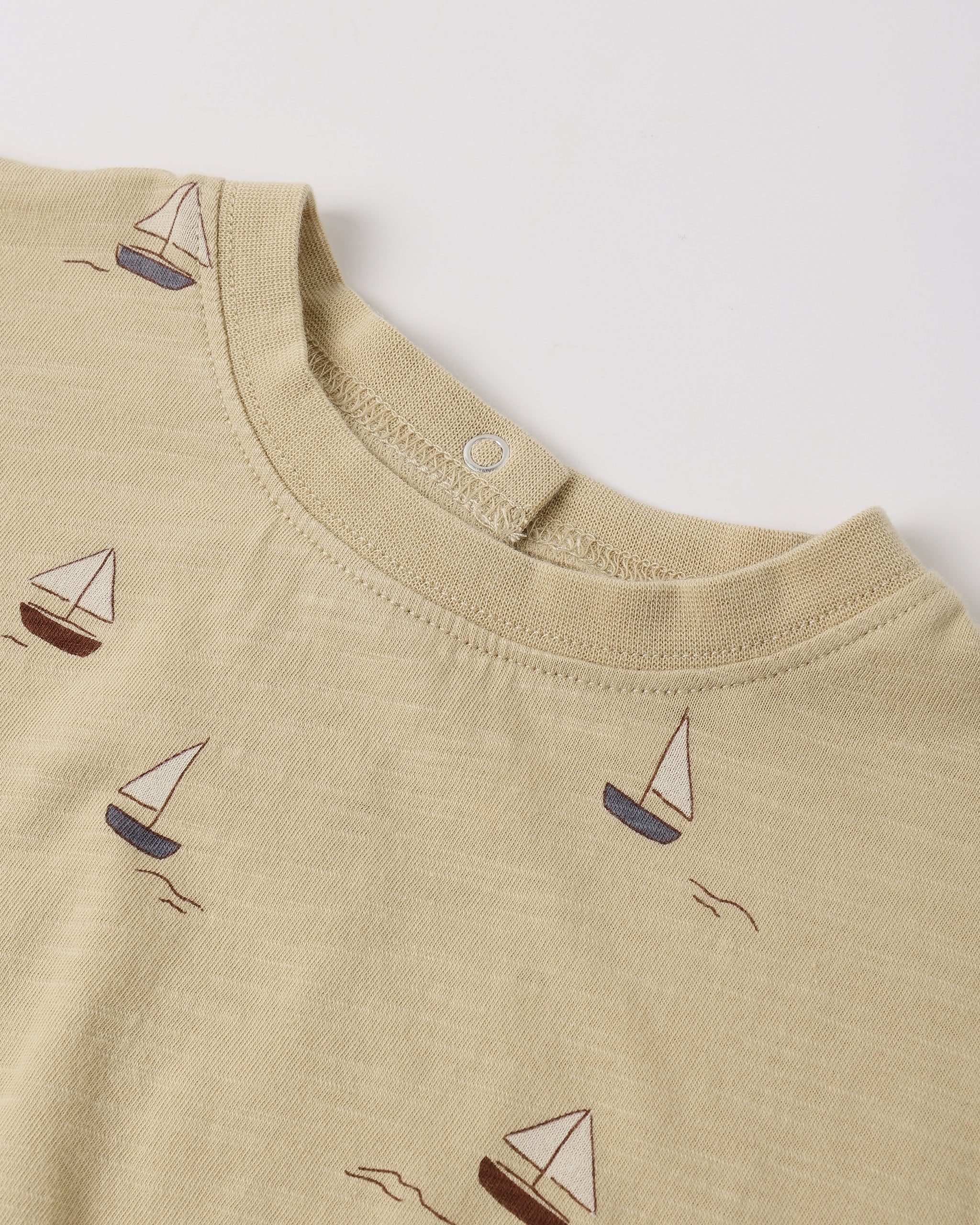 Relaxed Bubble Romper Sailboats - Image 6