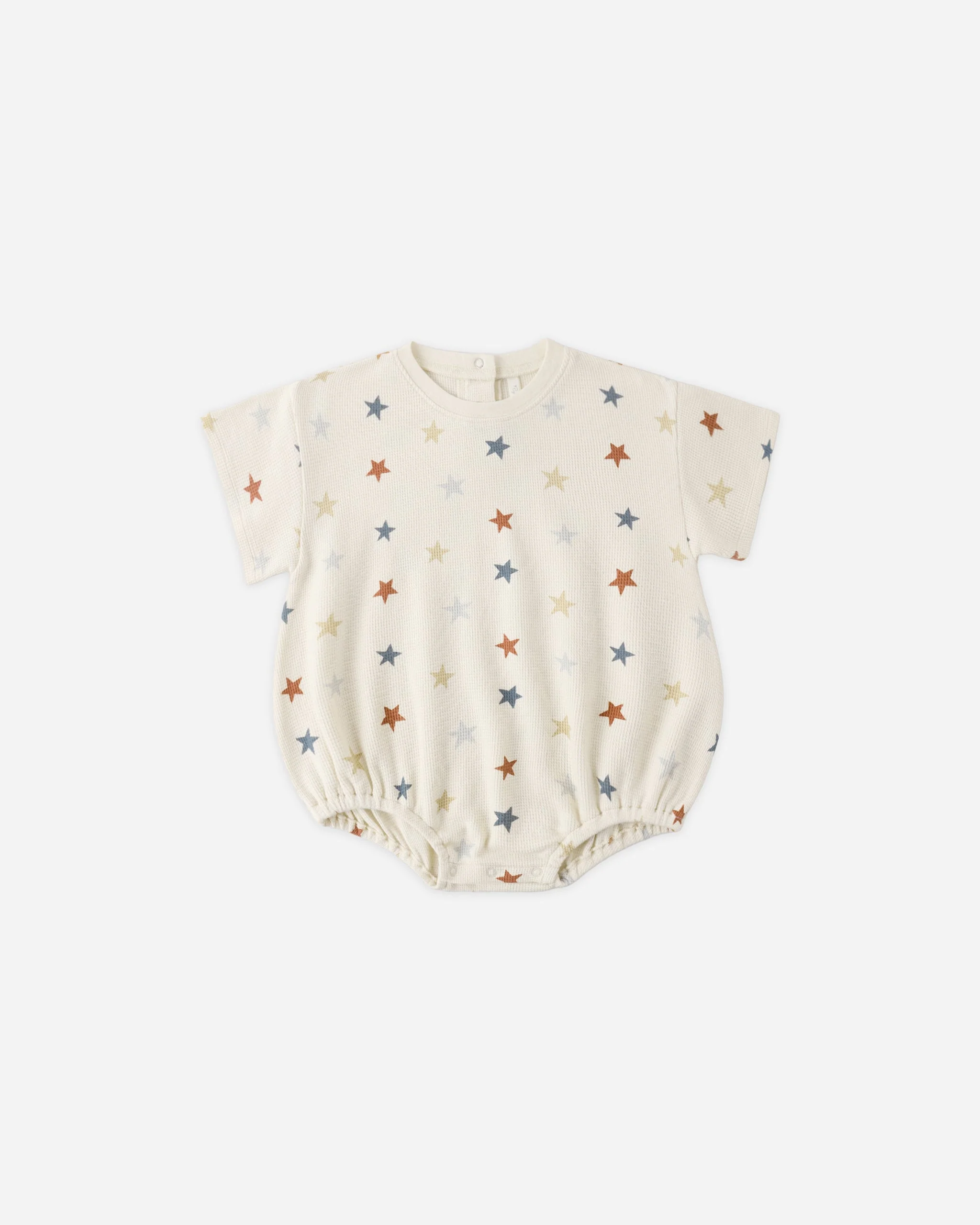 Relaxed Bubble Romper Stars