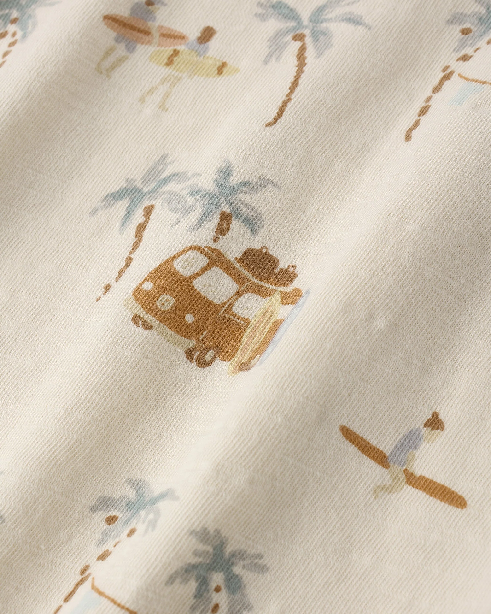 Relaxed Bubble Romper Surf Town - Image 4