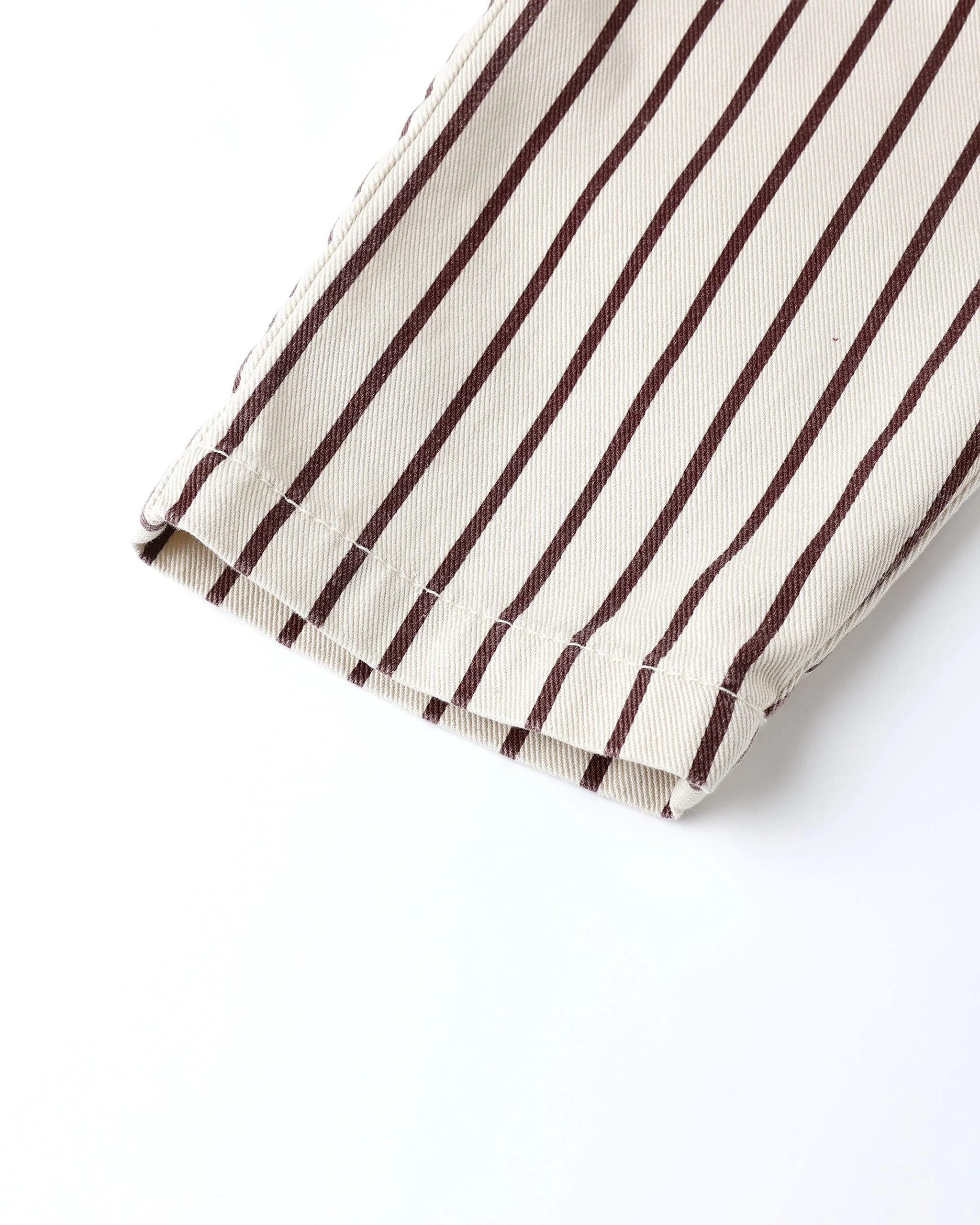 Relaxed Cargo Pant || Burgundy Pinstripe - Image 6