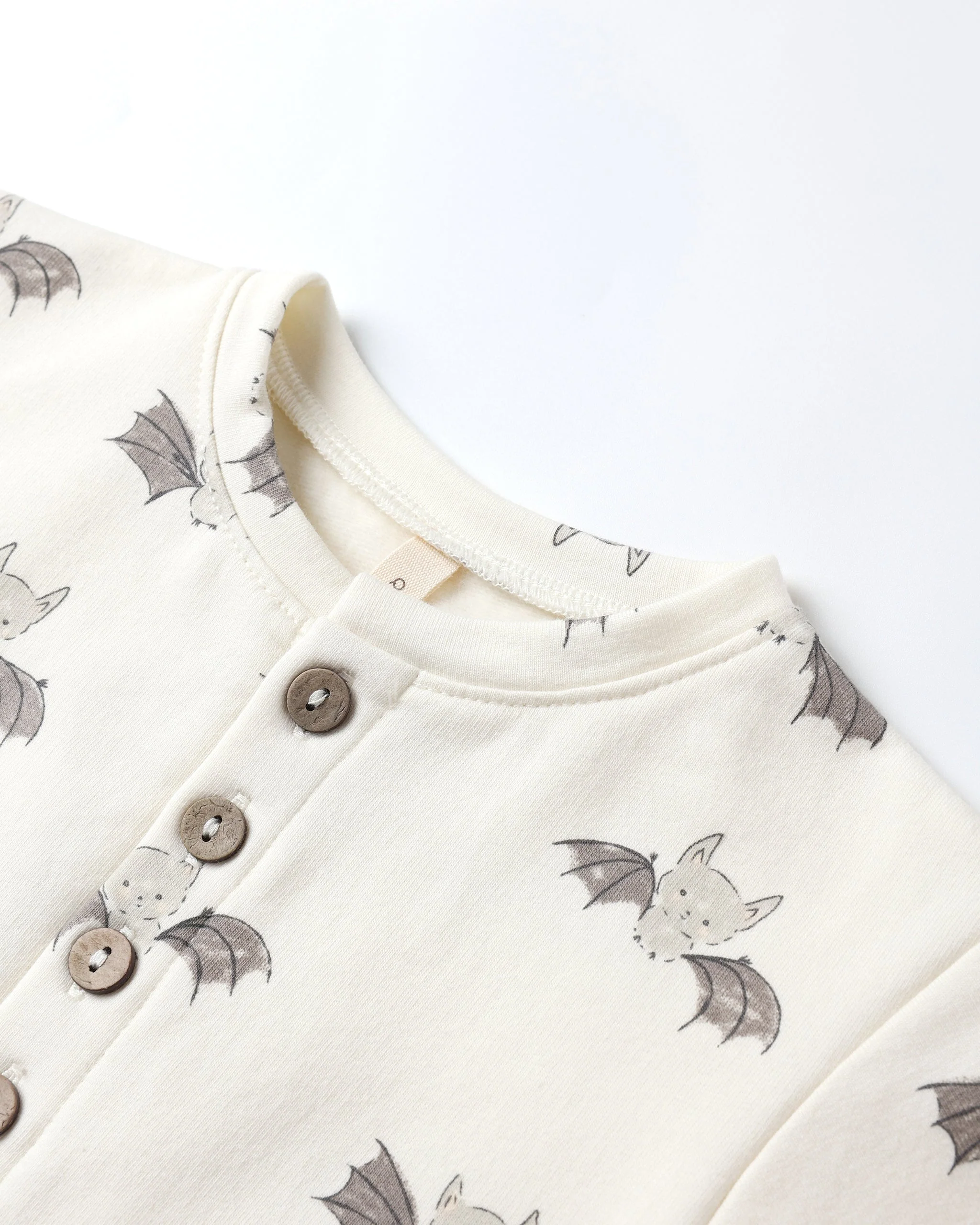 Relaxed Fleece Jumpsuit || Bats - Image 4