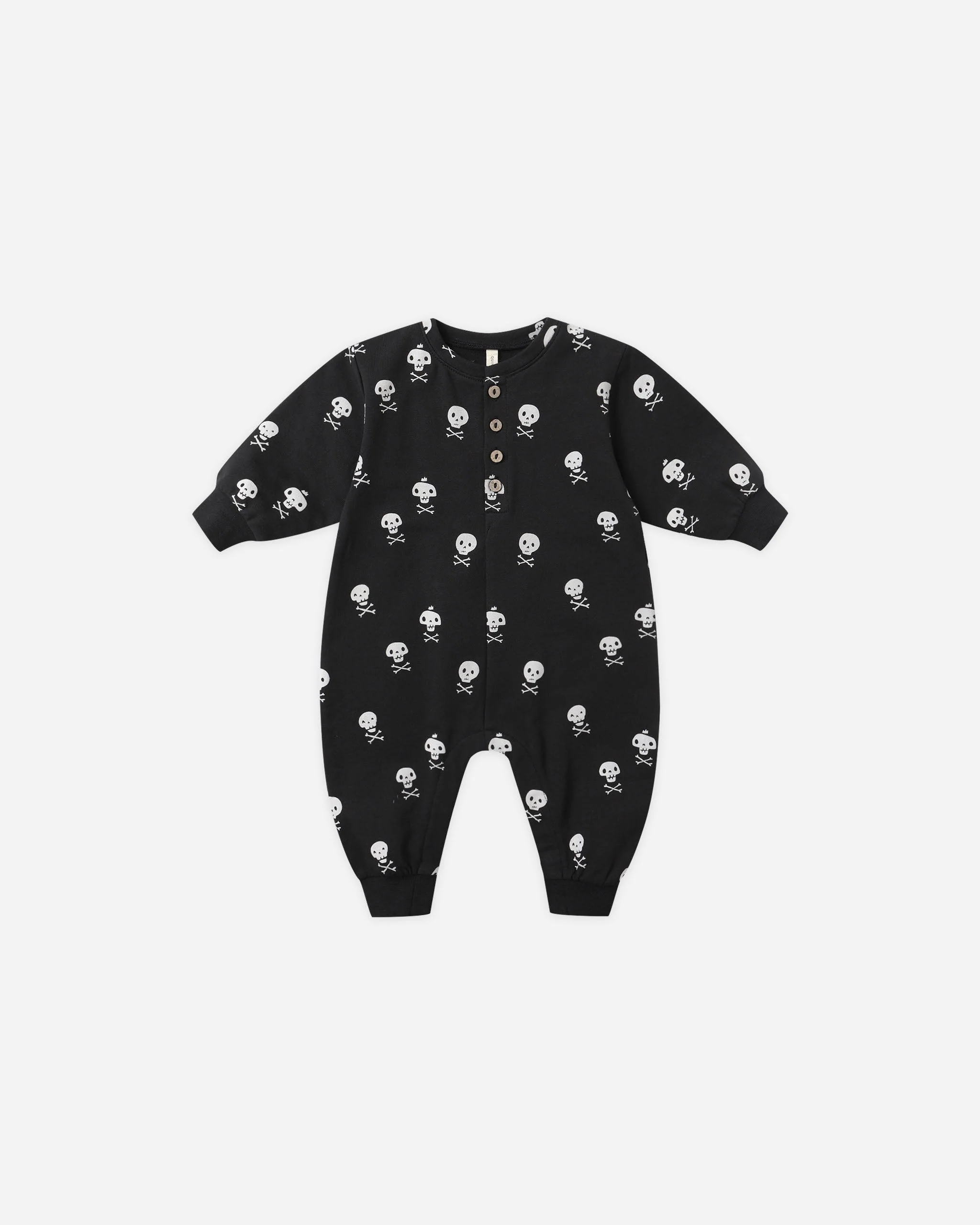 Relaxed Fleece Jumpsuit || Crossbones