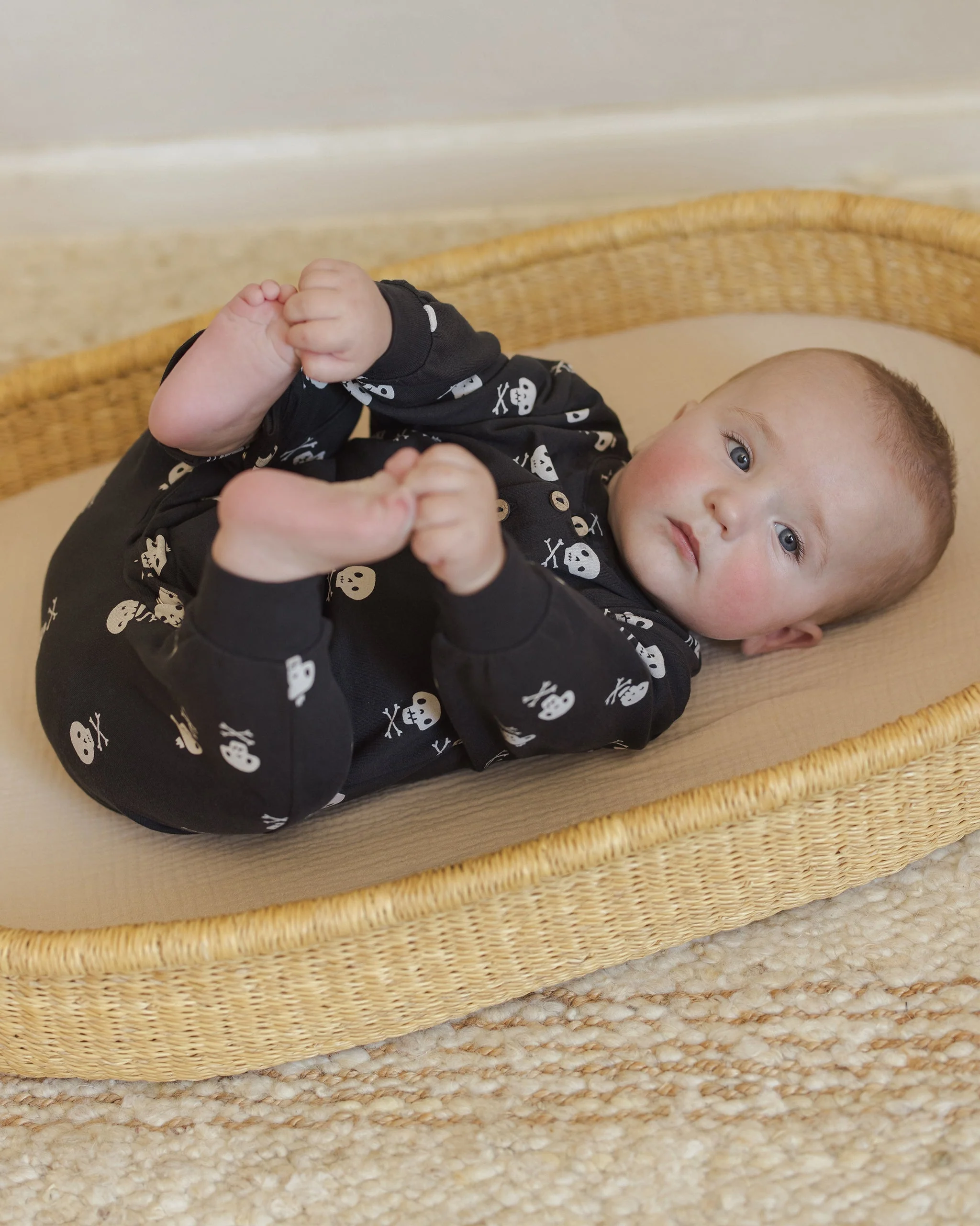 Relaxed Fleece Jumpsuit || Crossbones - Image 2
