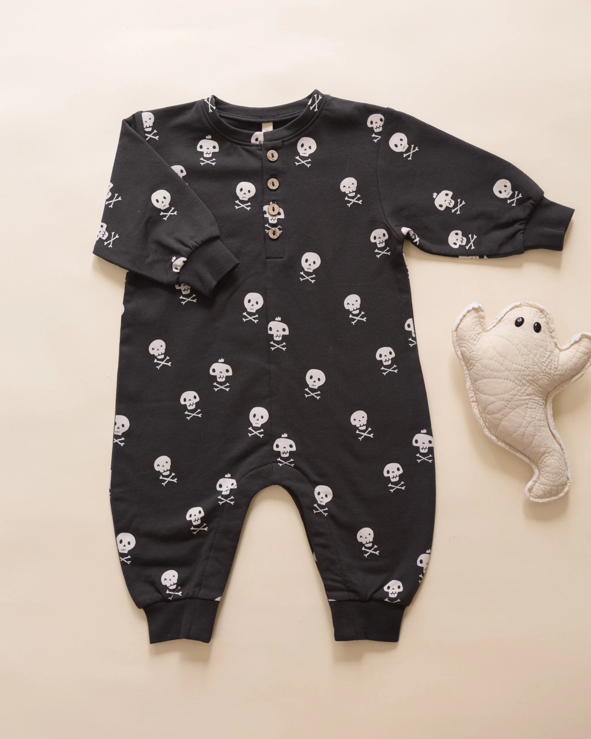 Relaxed Fleece Jumpsuit || Crossbones - Image 4