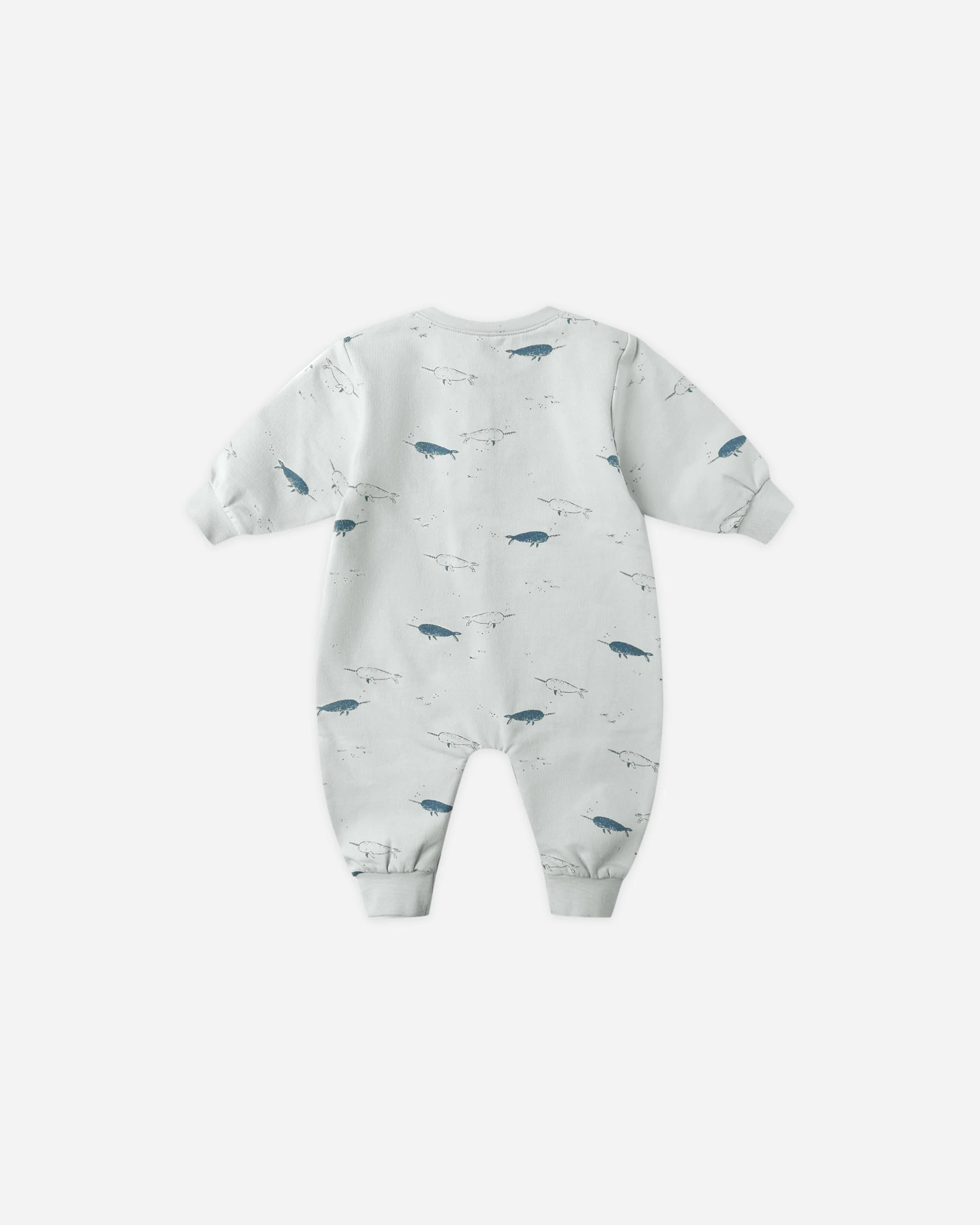 Relaxed Fleece Jumpsuit || Narwhals - Image 2
