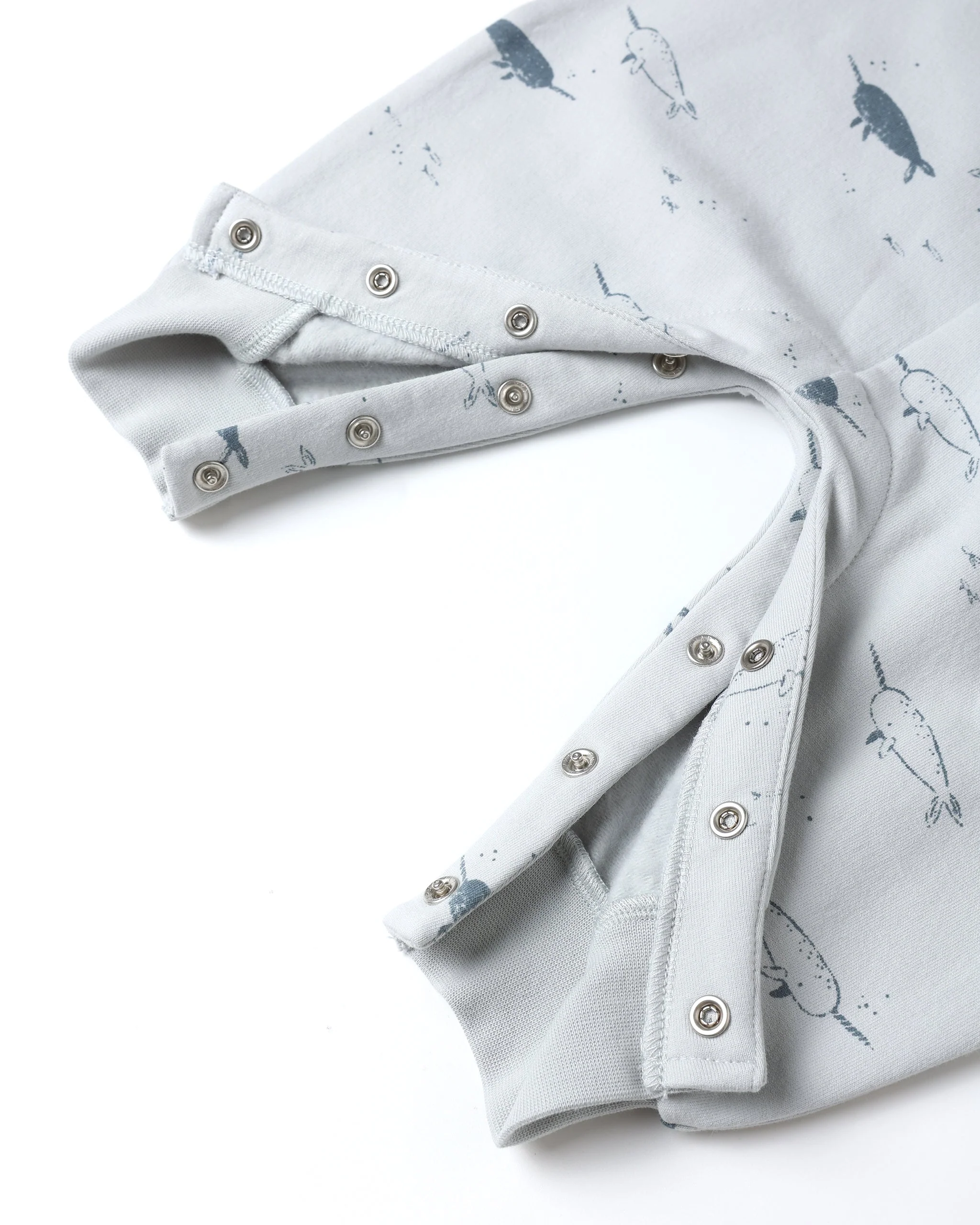 Relaxed Fleece Jumpsuit || Narwhals - Image 6